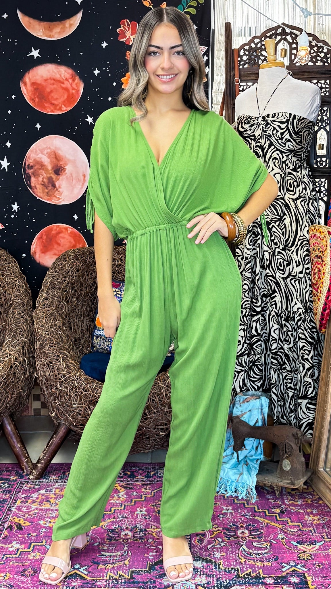 Tide Jumpsuit-Green