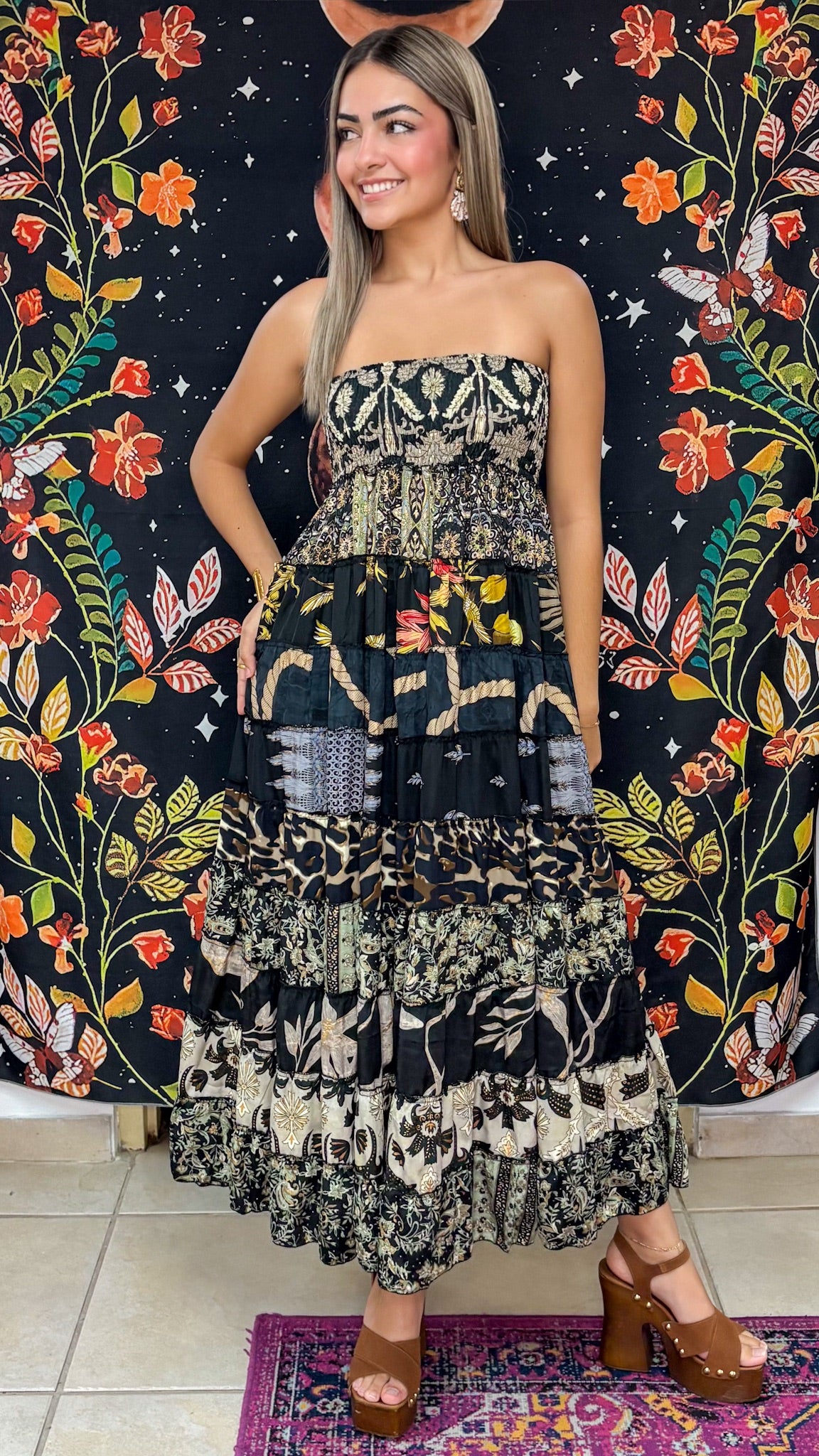 Zoe Patchwork Dress/Skirt