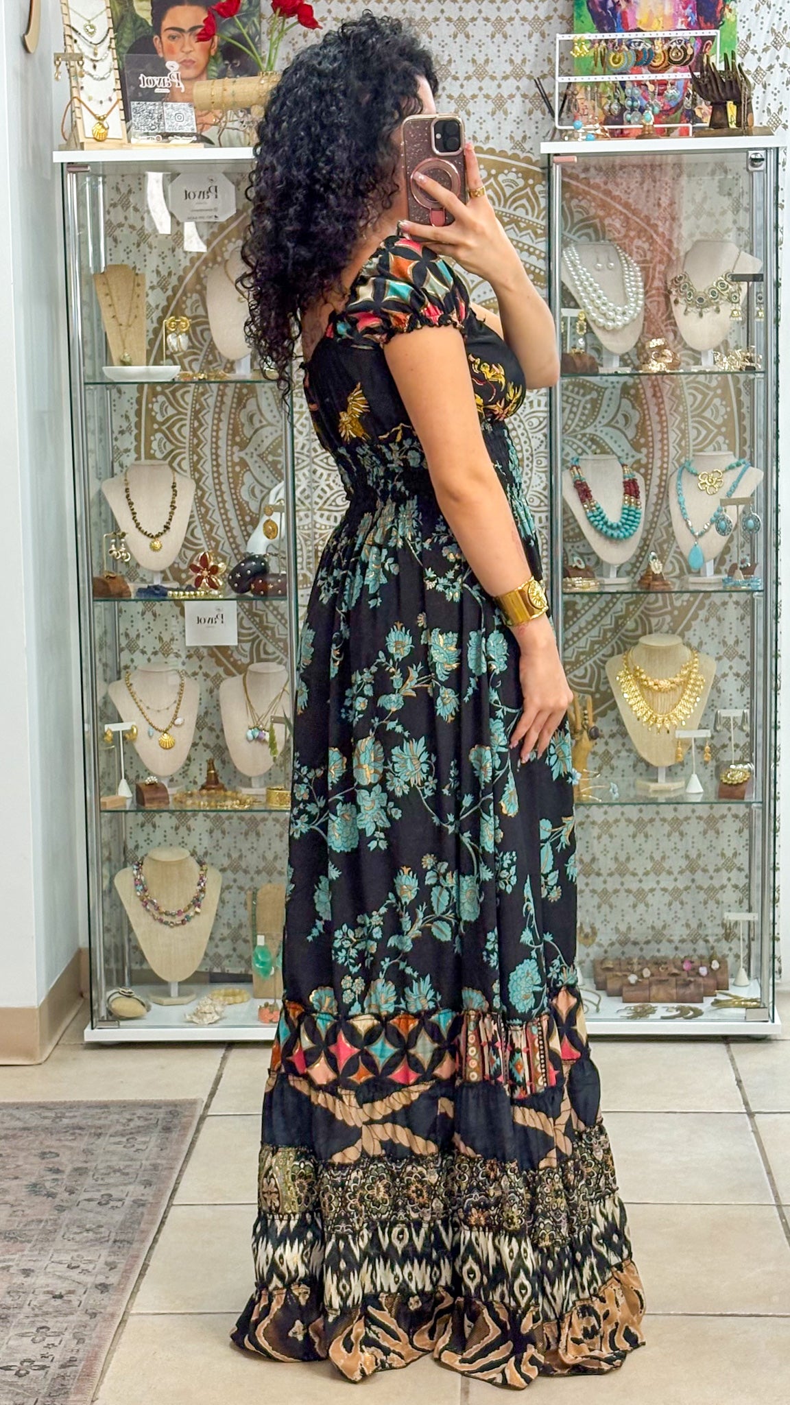 Peasant Patchwork Dress