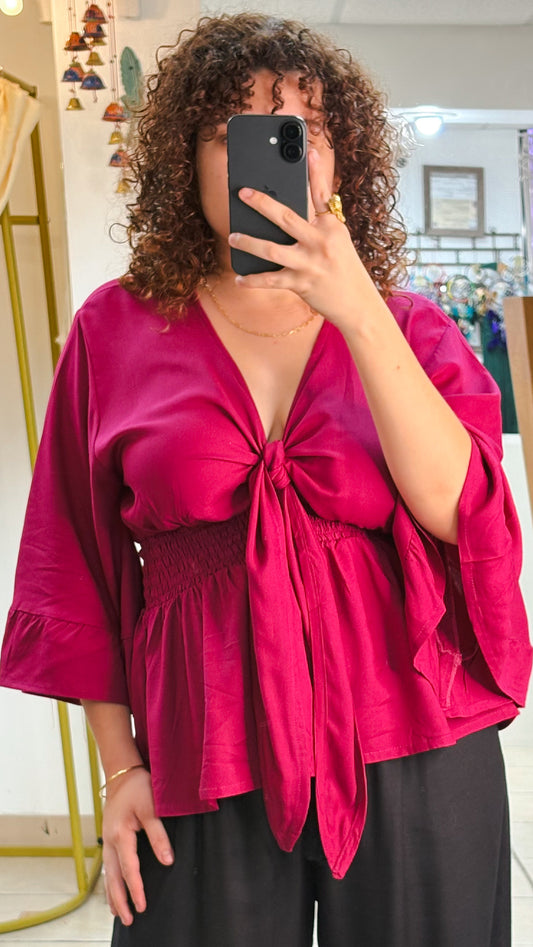 Nomad Top-Magenta