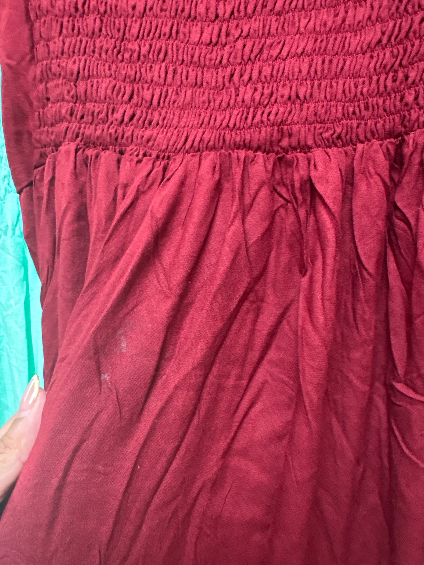 Damage Valeska Dress-Wine