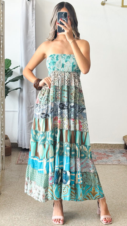 Zoe Patchwork Dress/Skirt