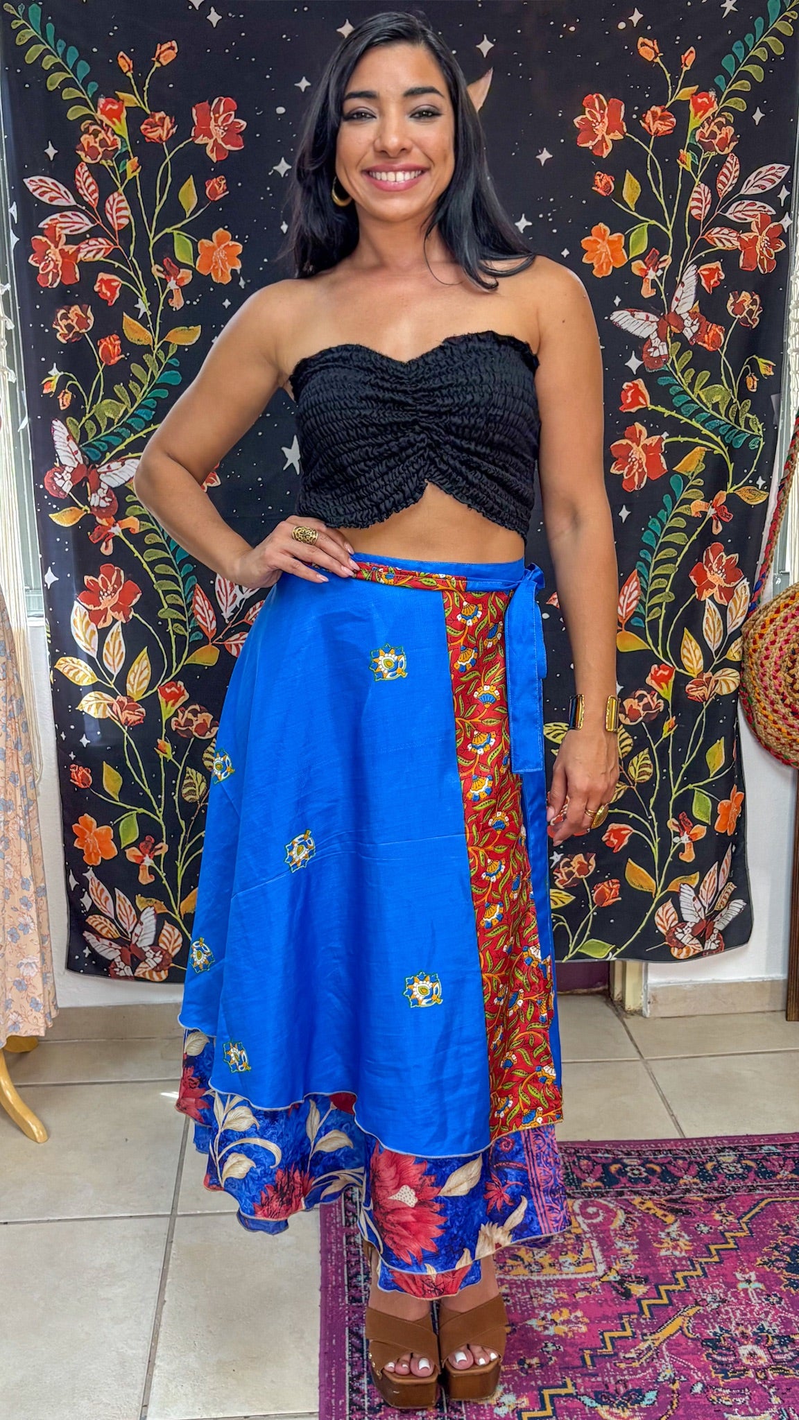 Damage Sahara Wrap-Around Skirt