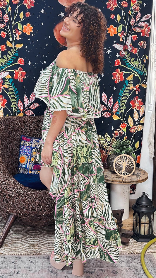 Mar High-Low Skirt
