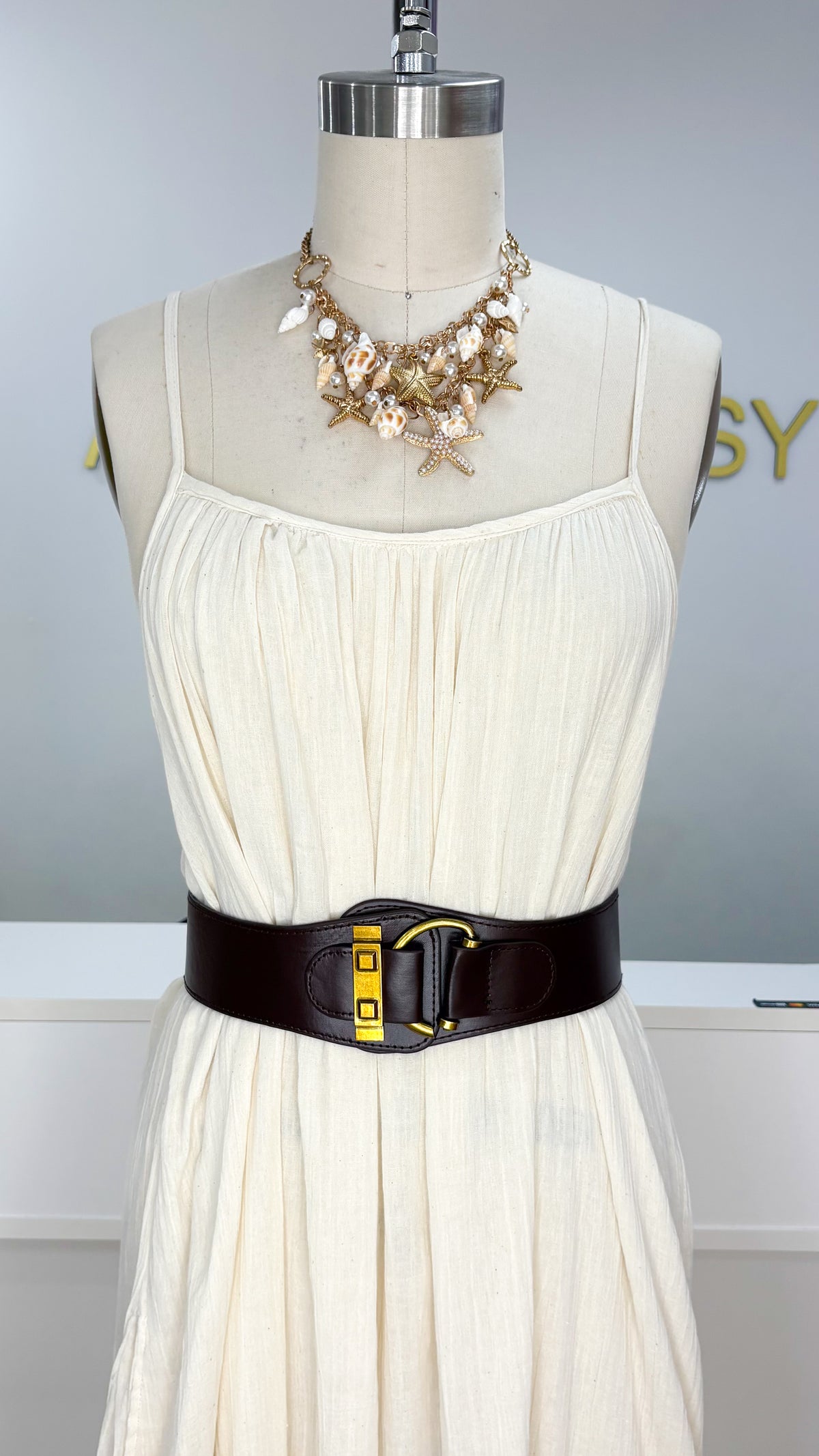 Tulum Vintage Hardware Elastic Belt