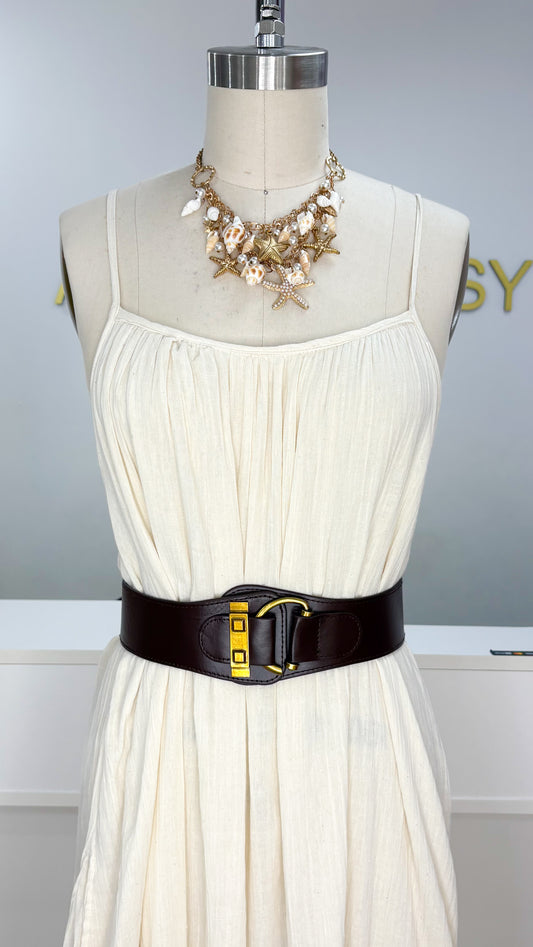 Tulum Vintage Hardware Elastic Belt