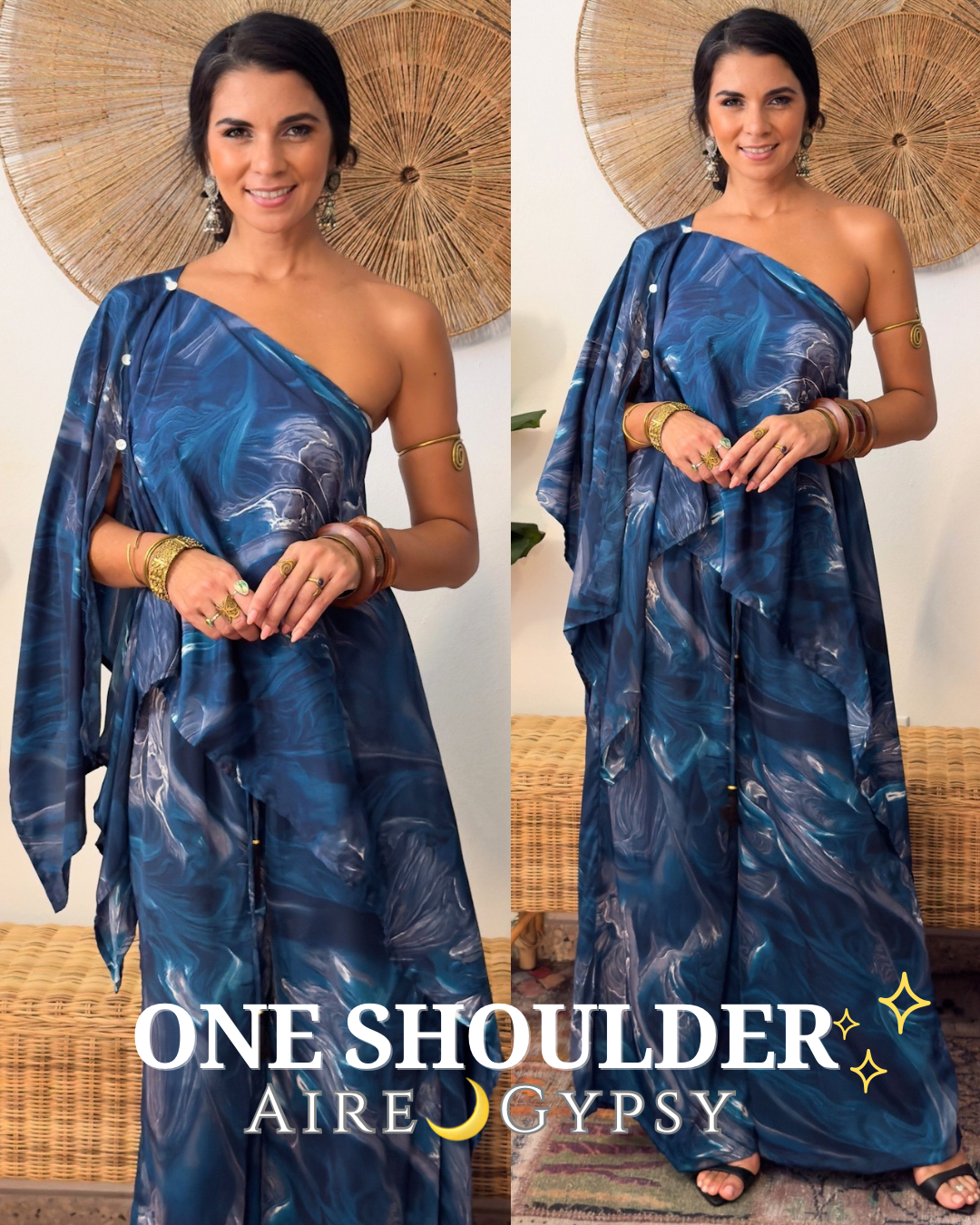 Damage Poncho Top