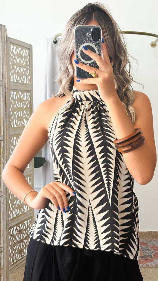 Nina Top-Black