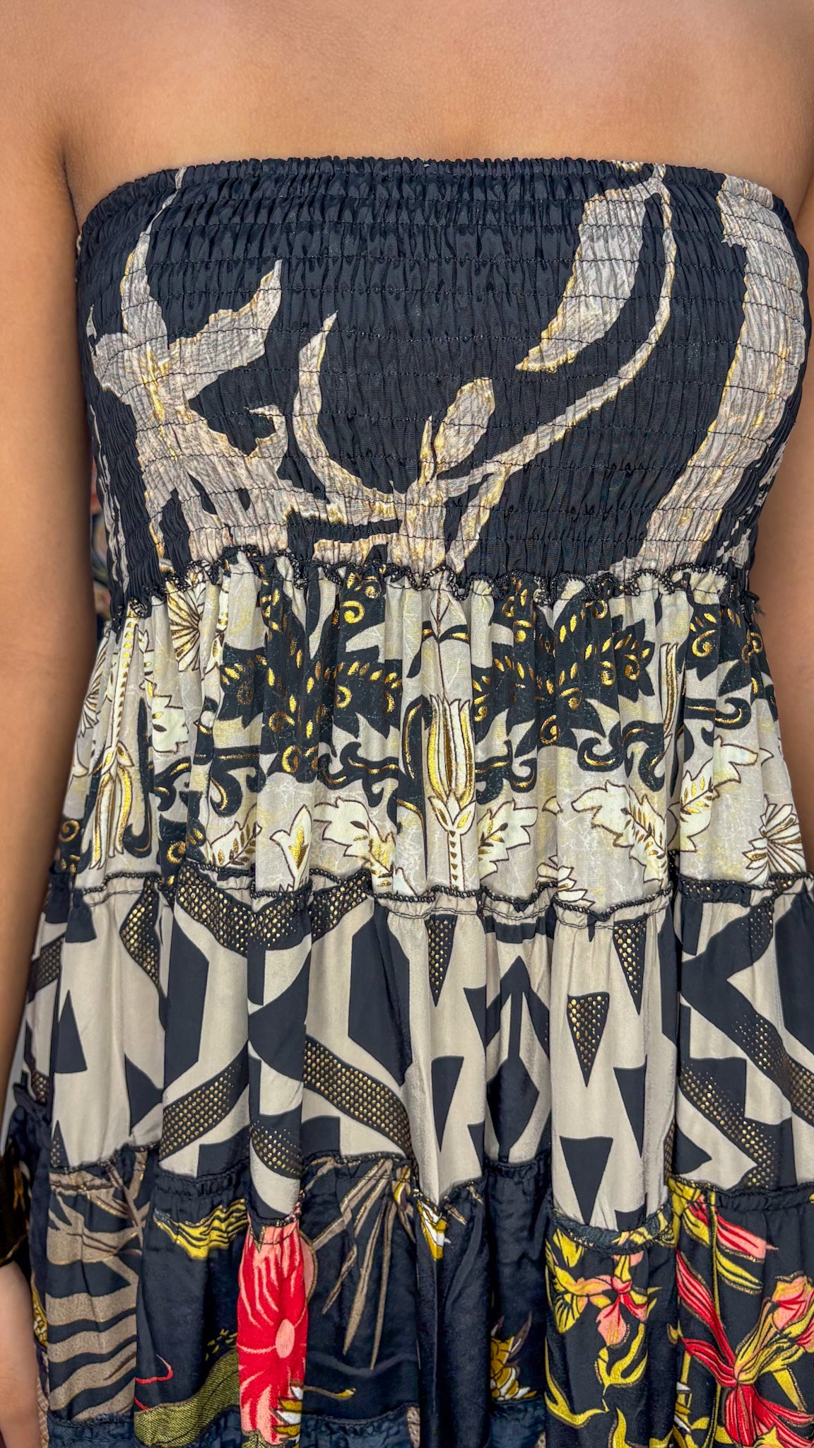 Zoe Patchwork Dress/Skirt