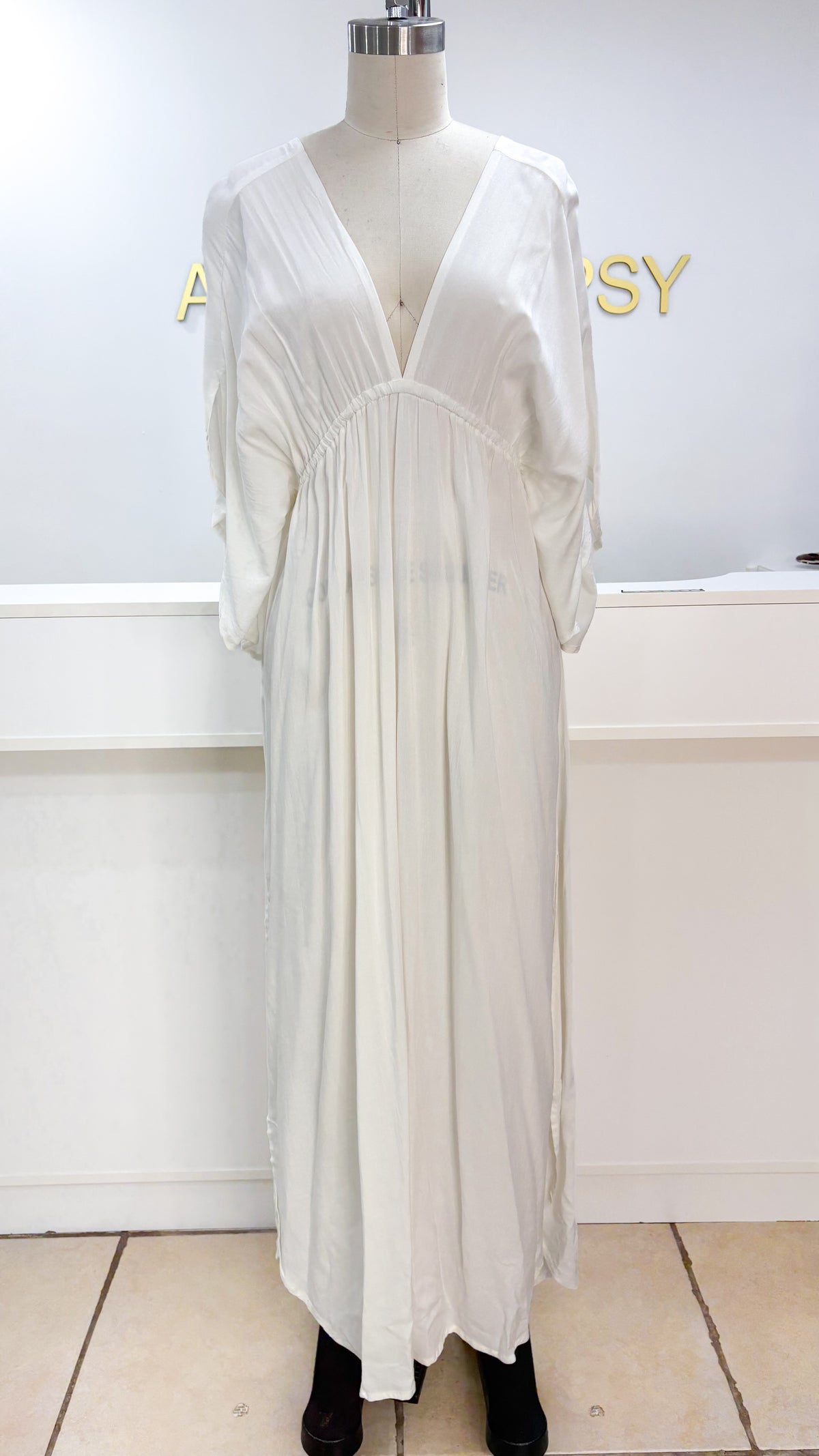 Damage Agar Maxi Dress