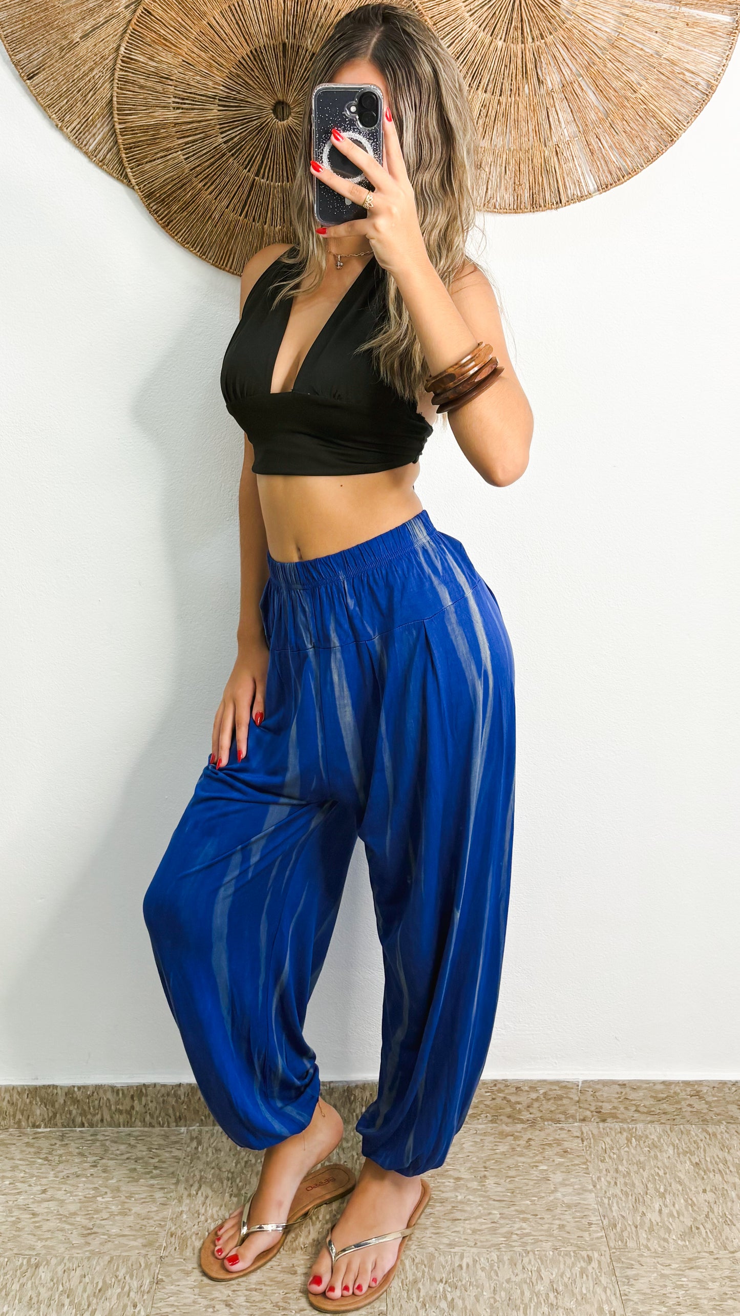 Yara Pant-Blue