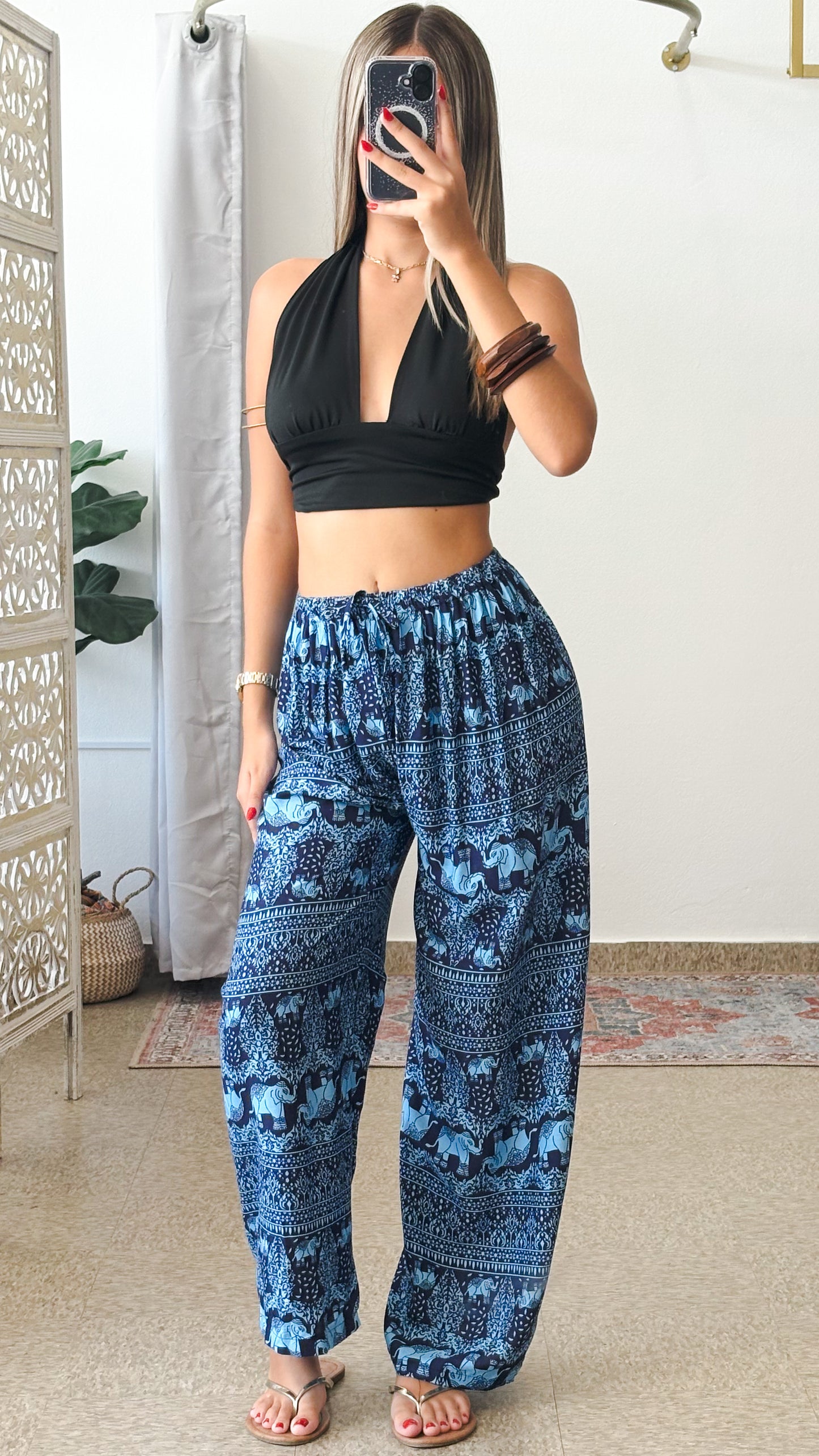 Eleanora Pant-Blue