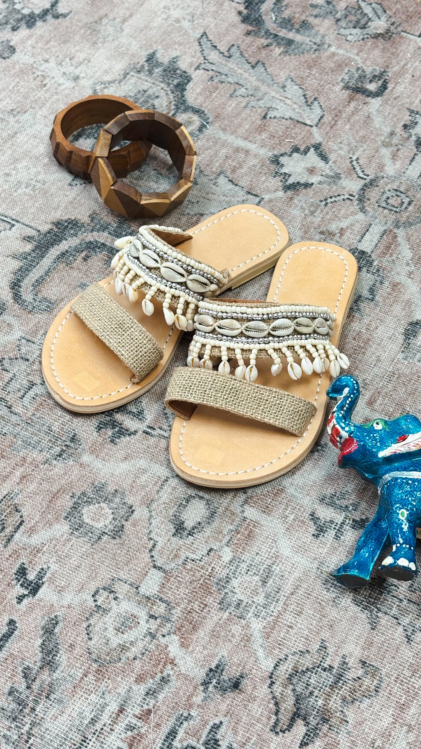 Cowrie Shell Sandal