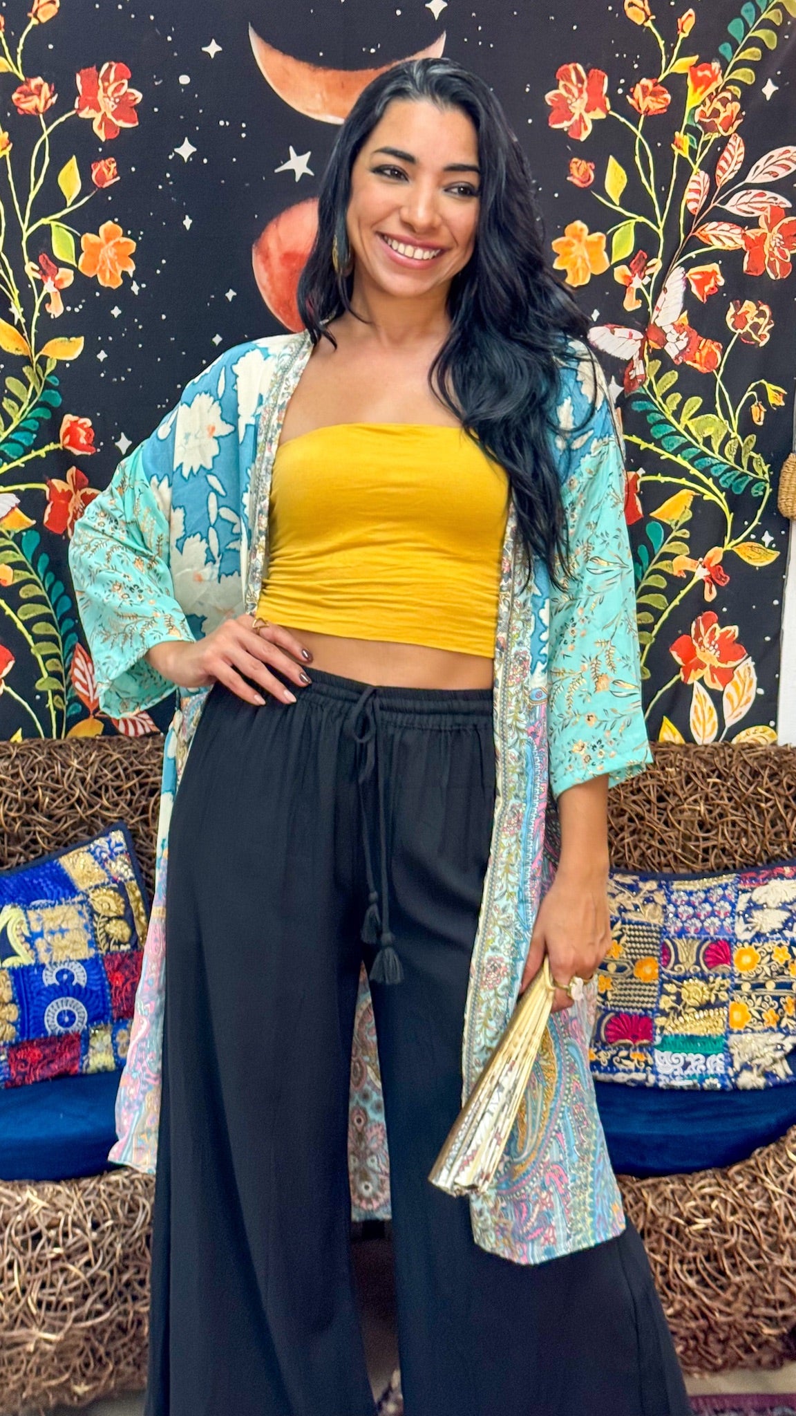 Boho Midi Kimono