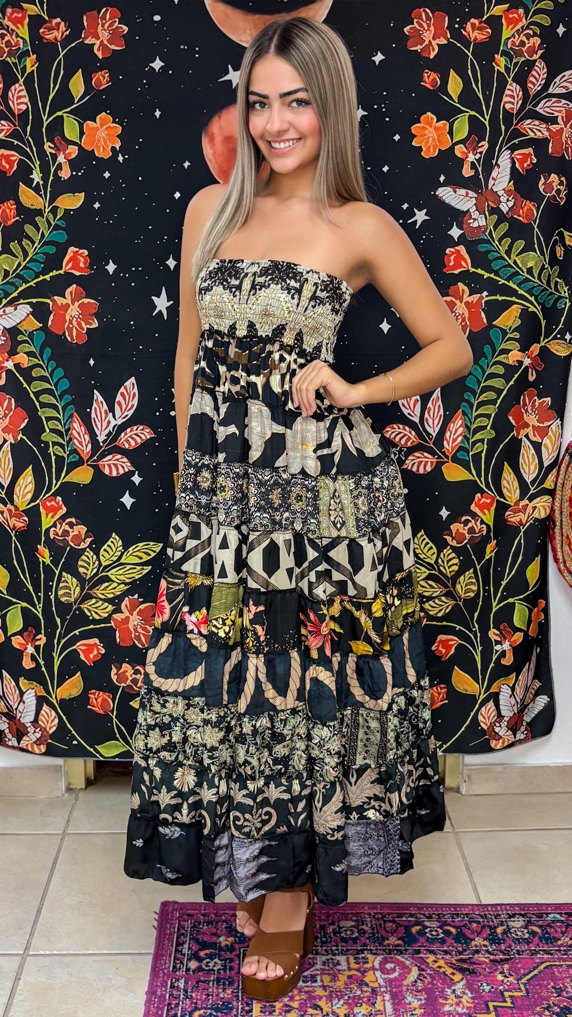 Zoe Patchwork Dress/Skirt