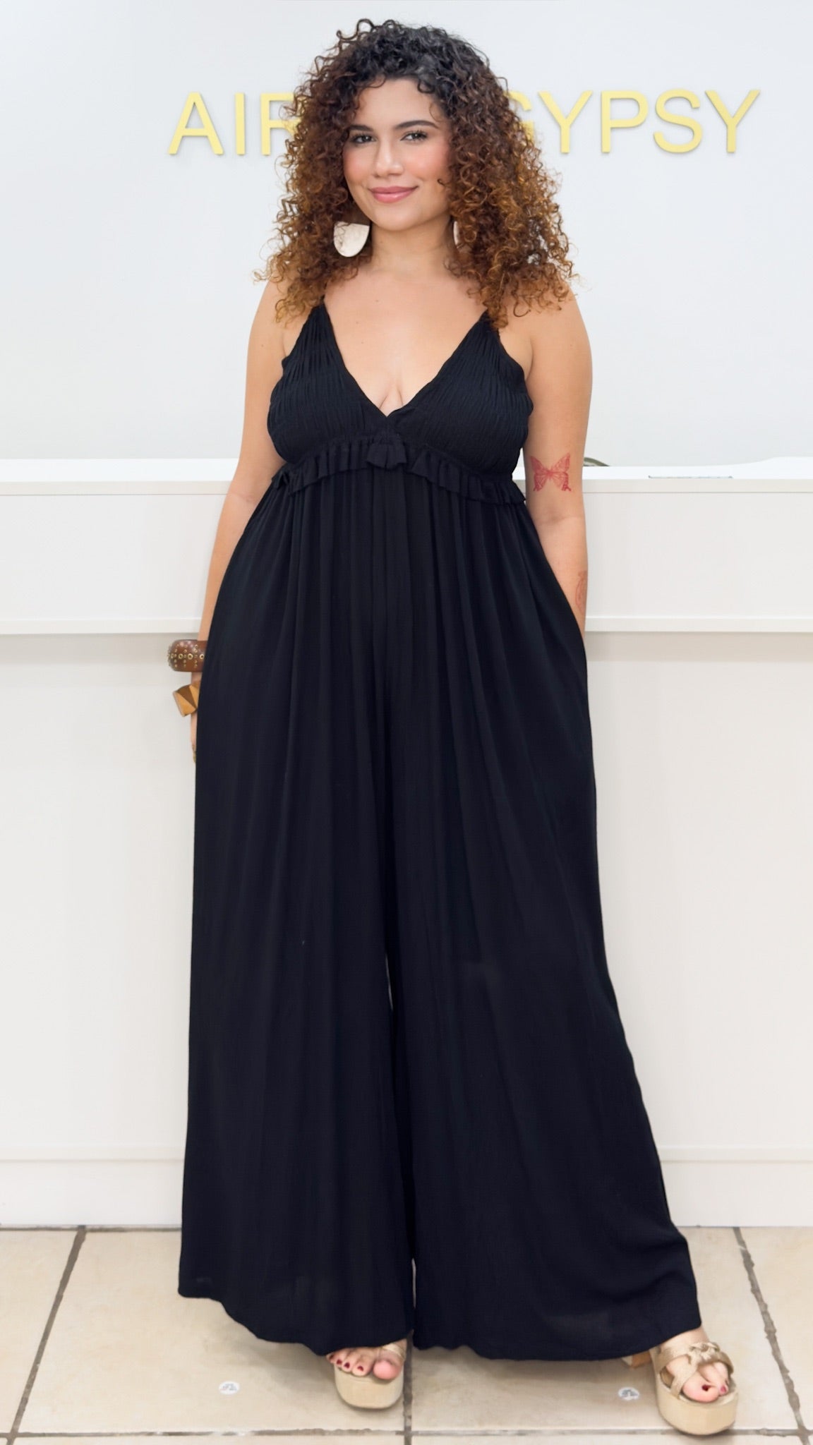 Sencia Jumpsuit- Black