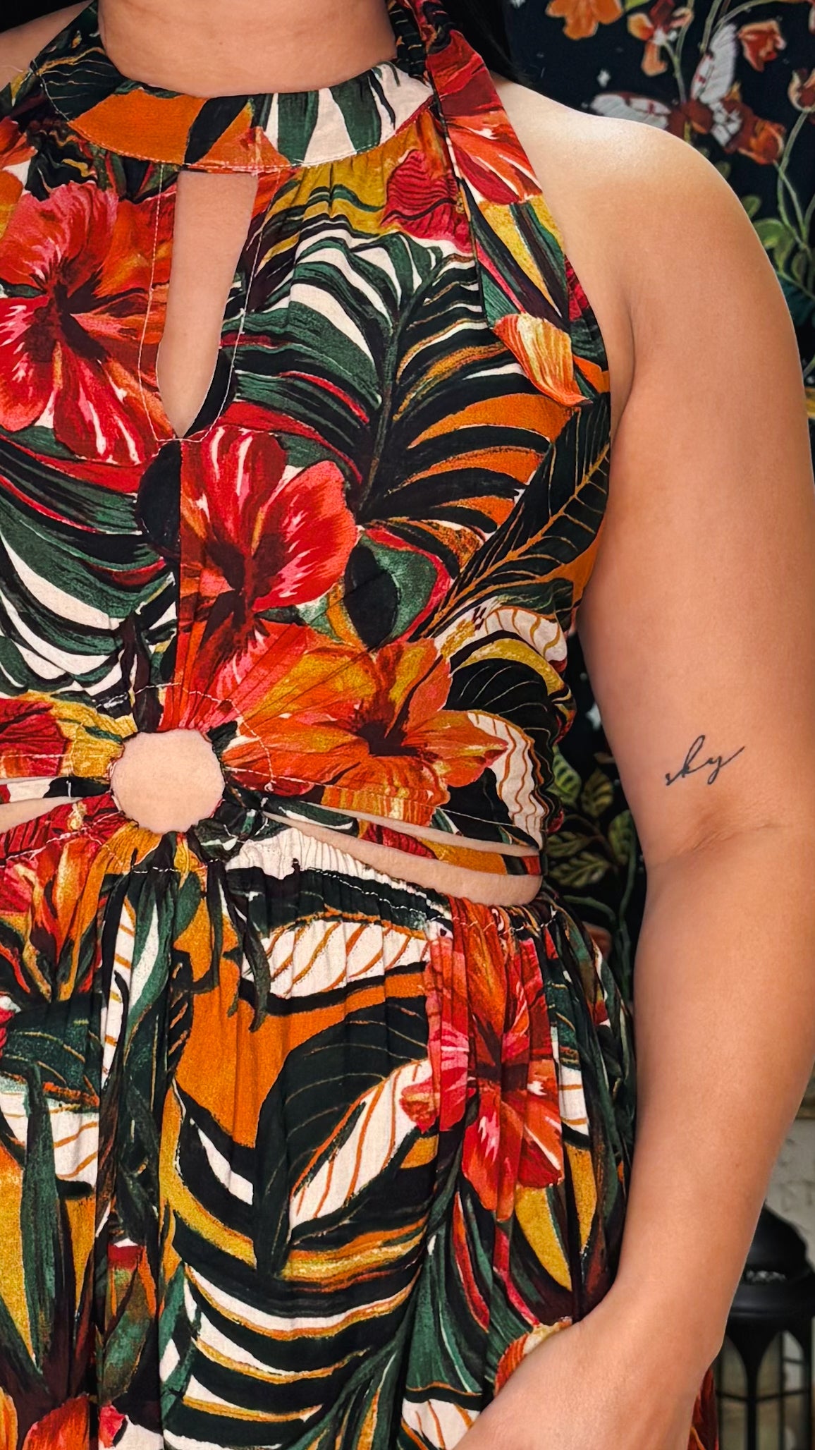 Norella Dress-Tropical