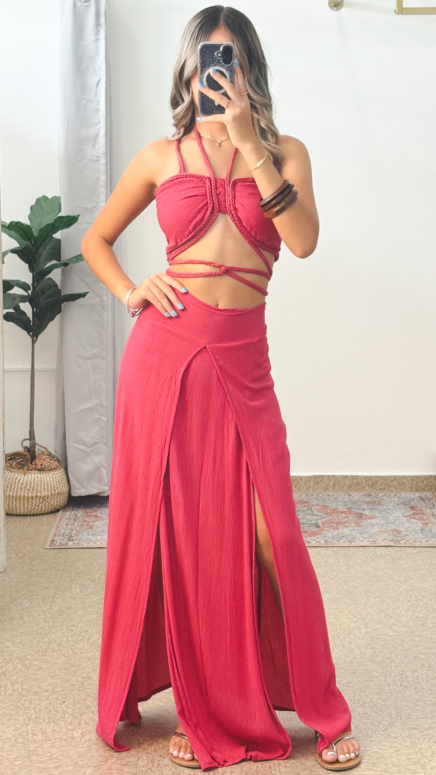 Ragna Top & Skirt Set