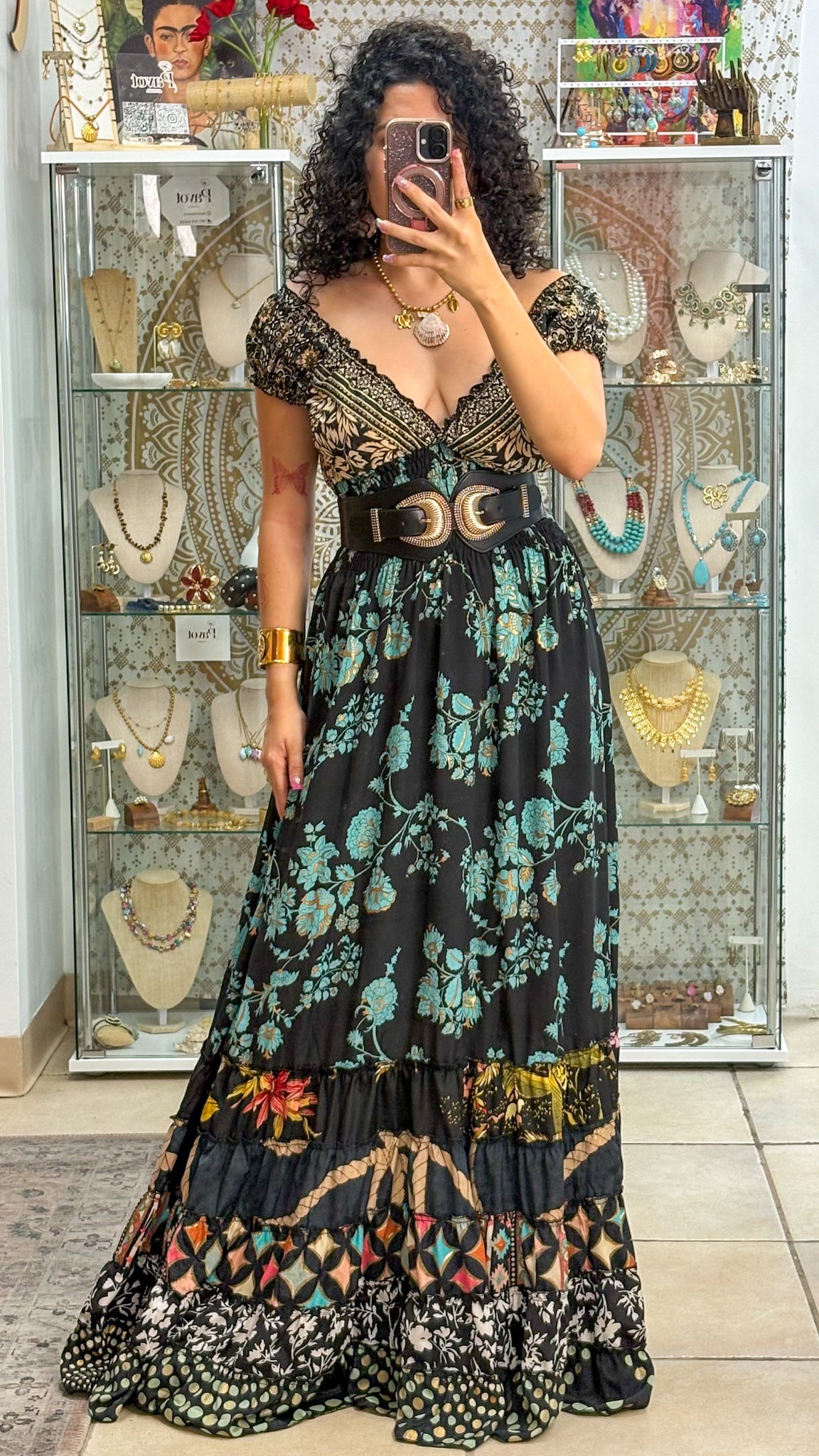 Peasant Patchwork Dress