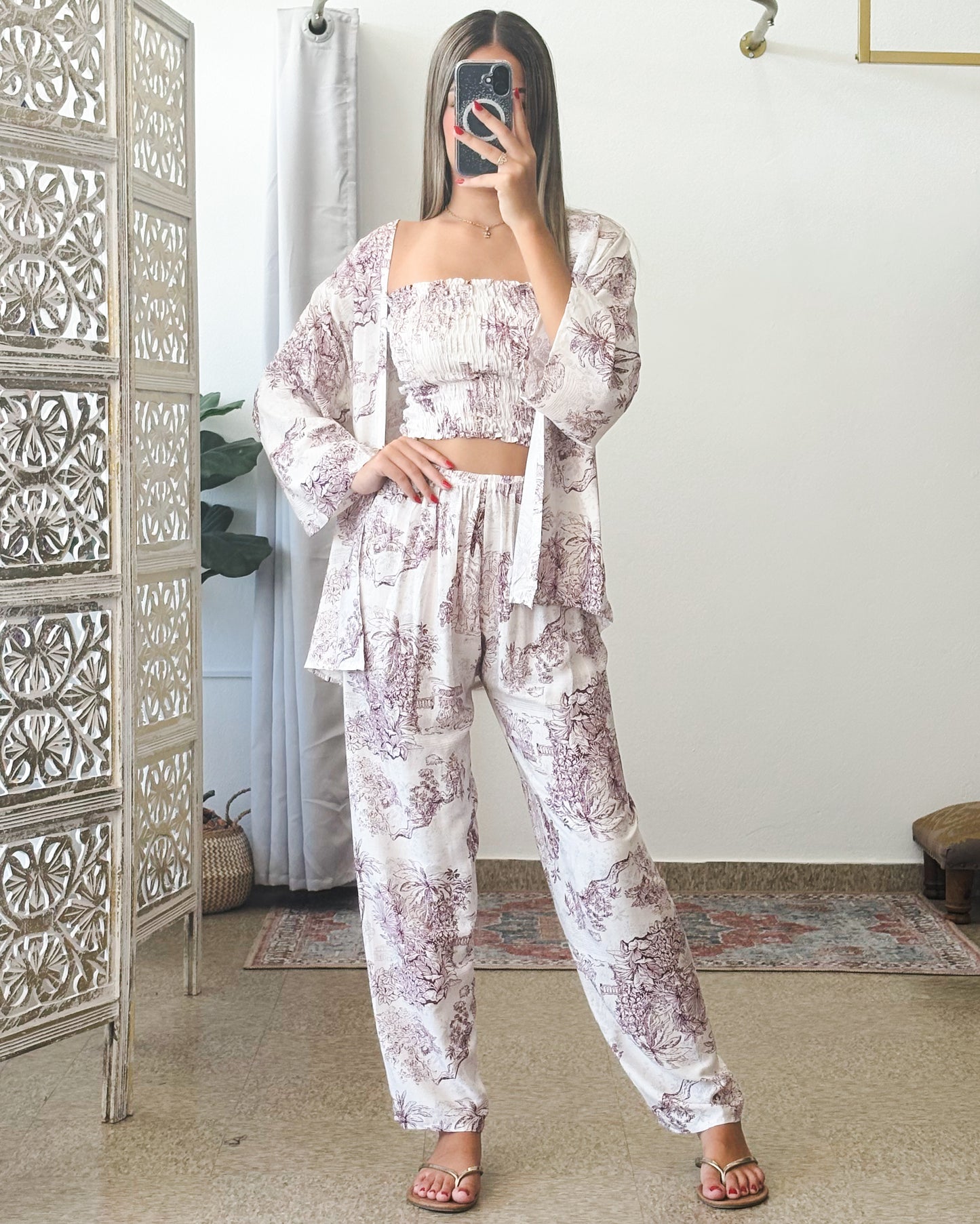 Aroah Top & Pant Set