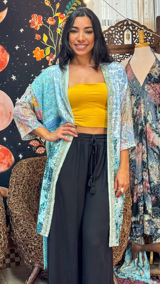 Boho Midi Kimono
