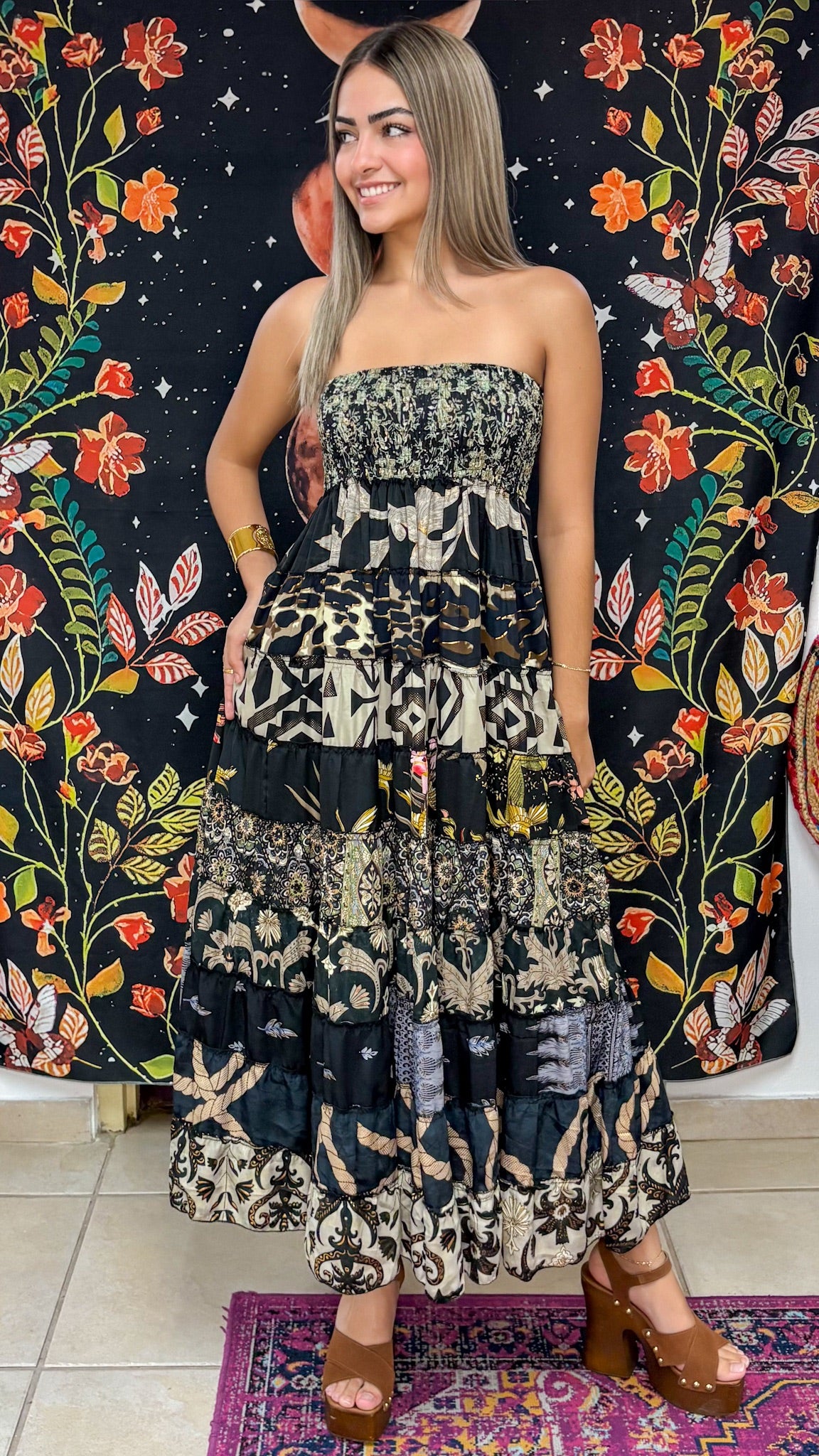 Zoe Patchwork Dress/Skirt