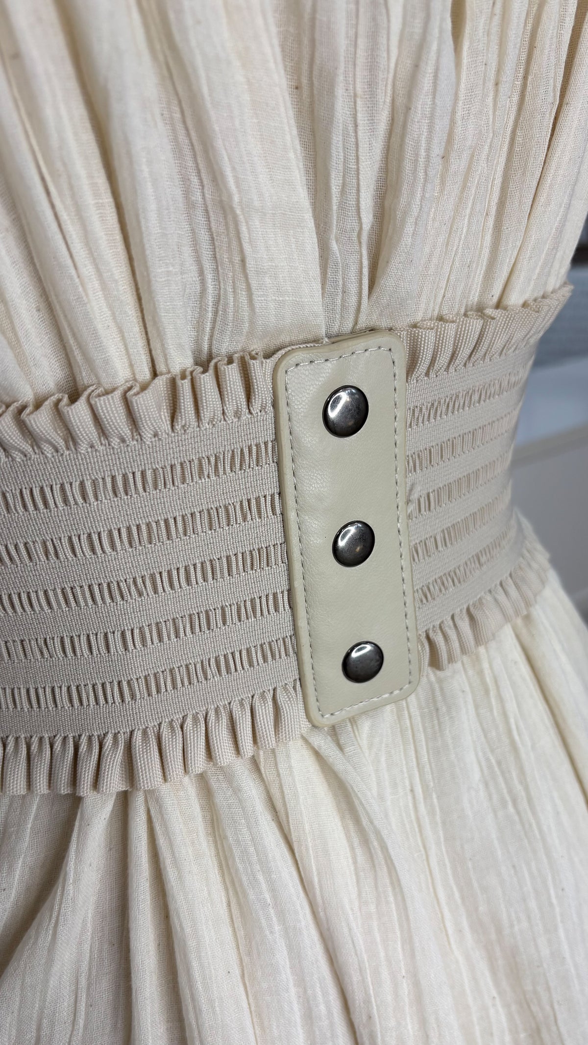 Morocco Lace-Up Elastic Corset Belt