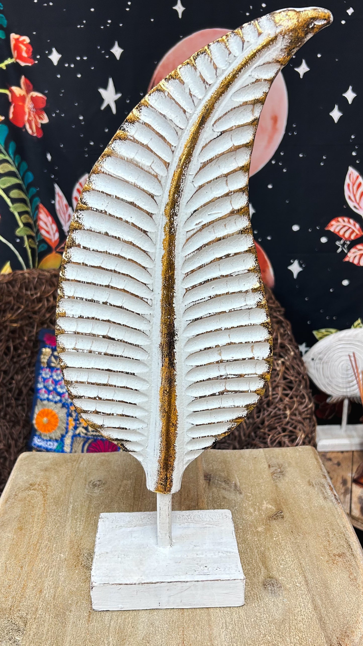 Golden Palm Leaf