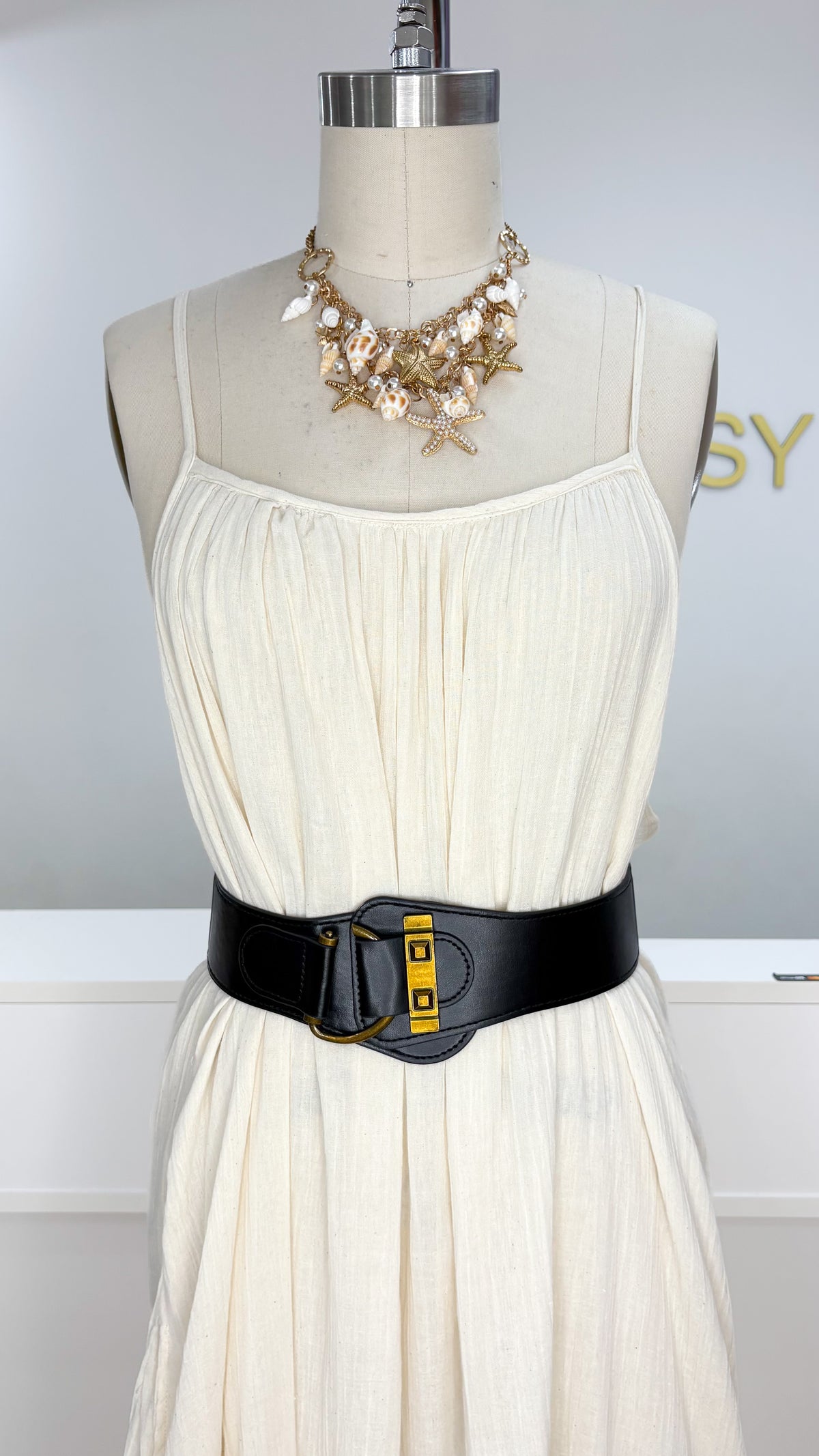 Tulum Vintage Hardware Elastic Belt