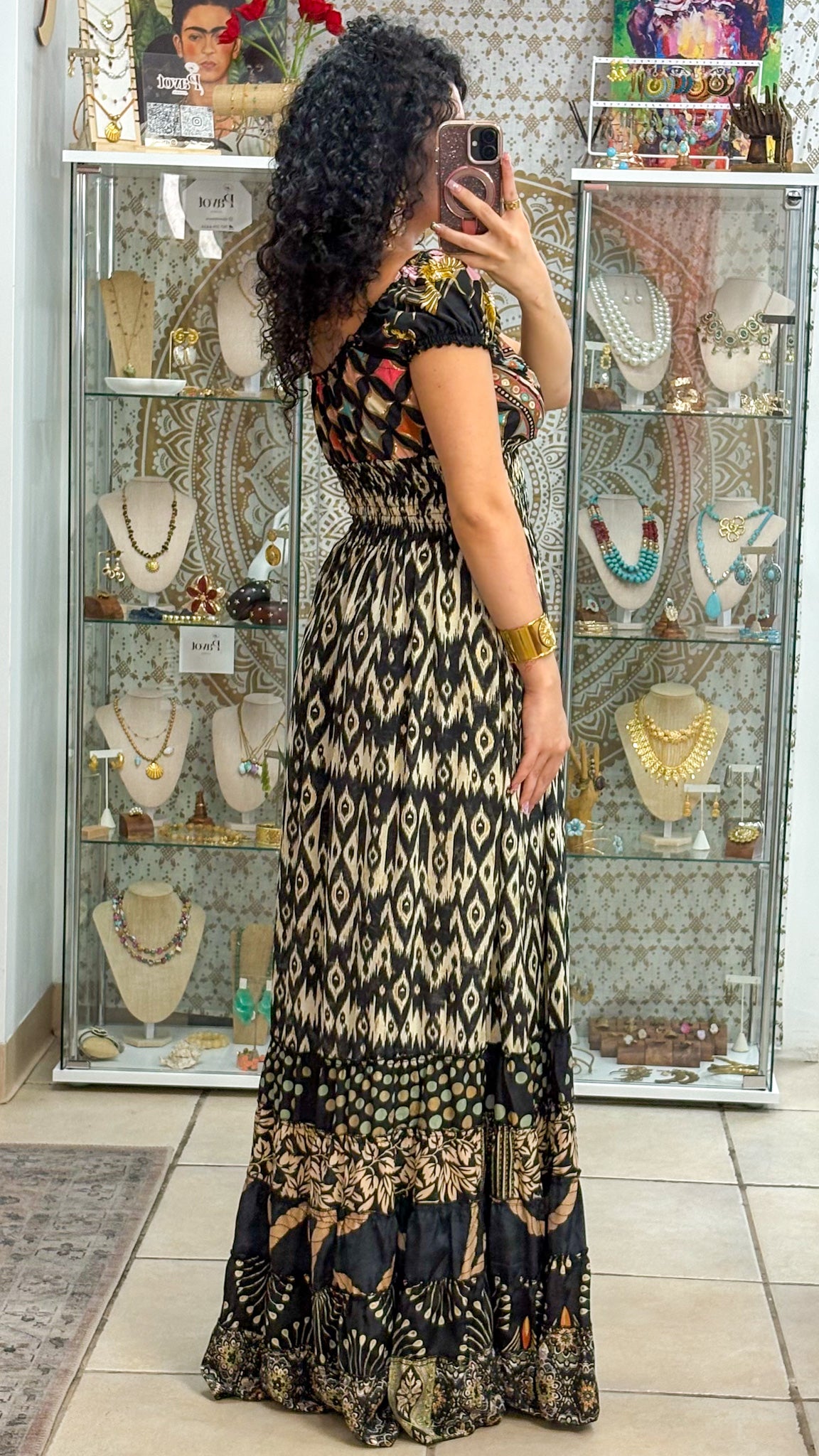 Peasant Patchwork Dress