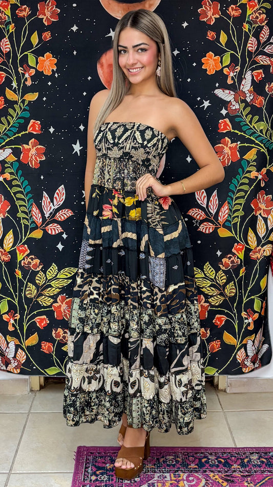 Zoe Patchwork Dress/Skirt