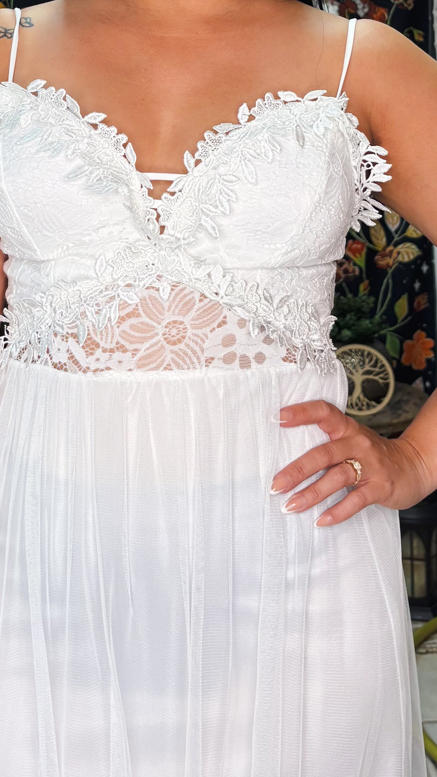 Felissa Maxi Dress- White