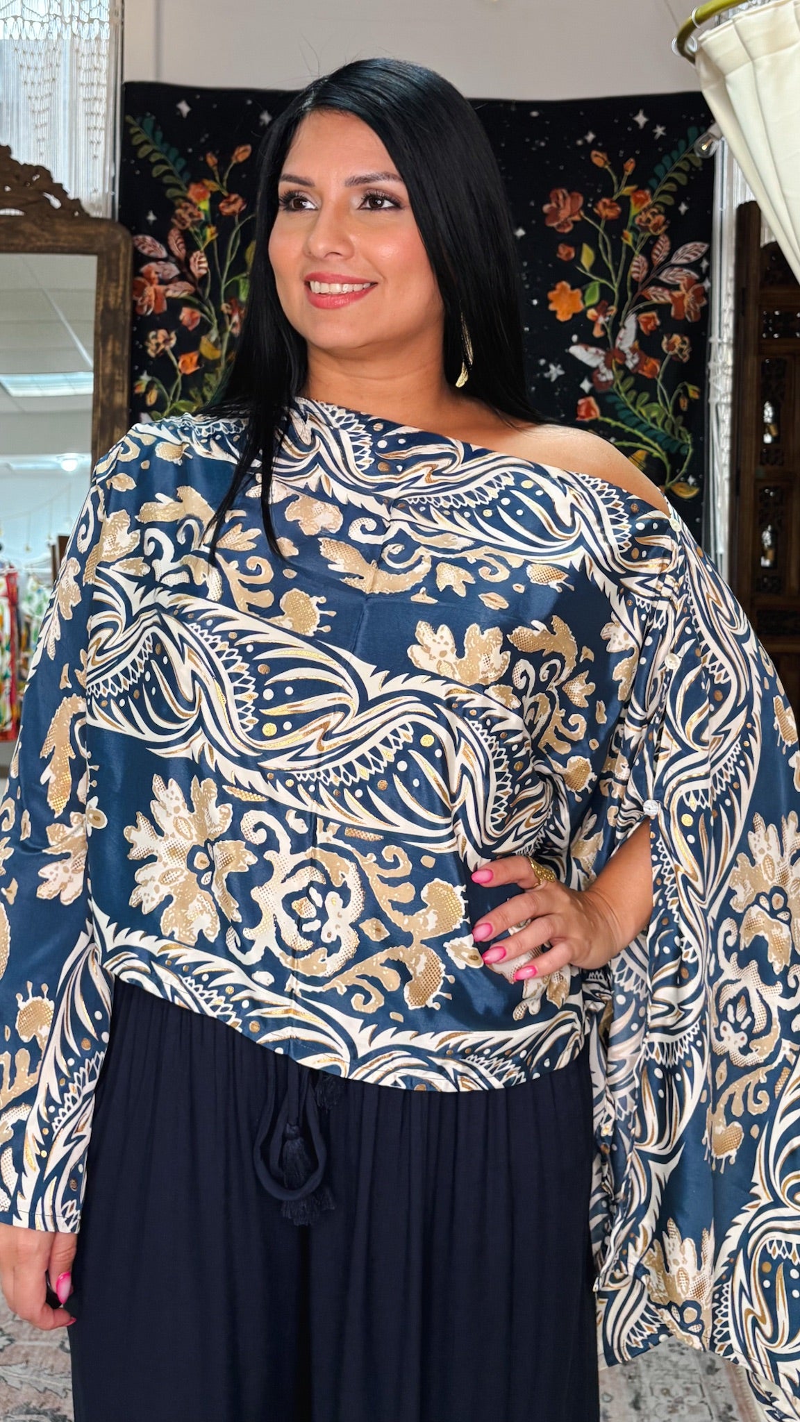 Poncho Top