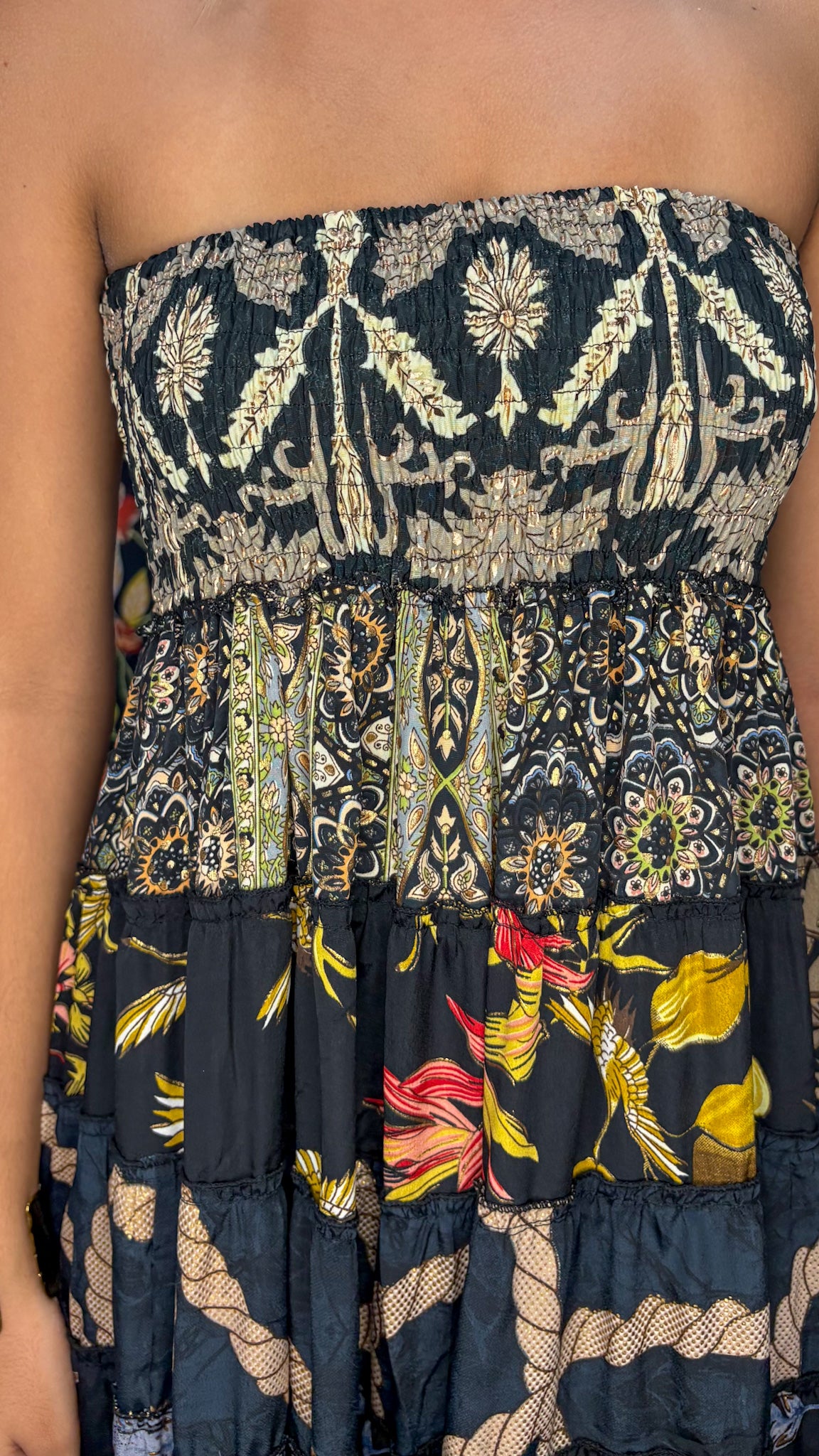 Zoe Patchwork Dress/Skirt