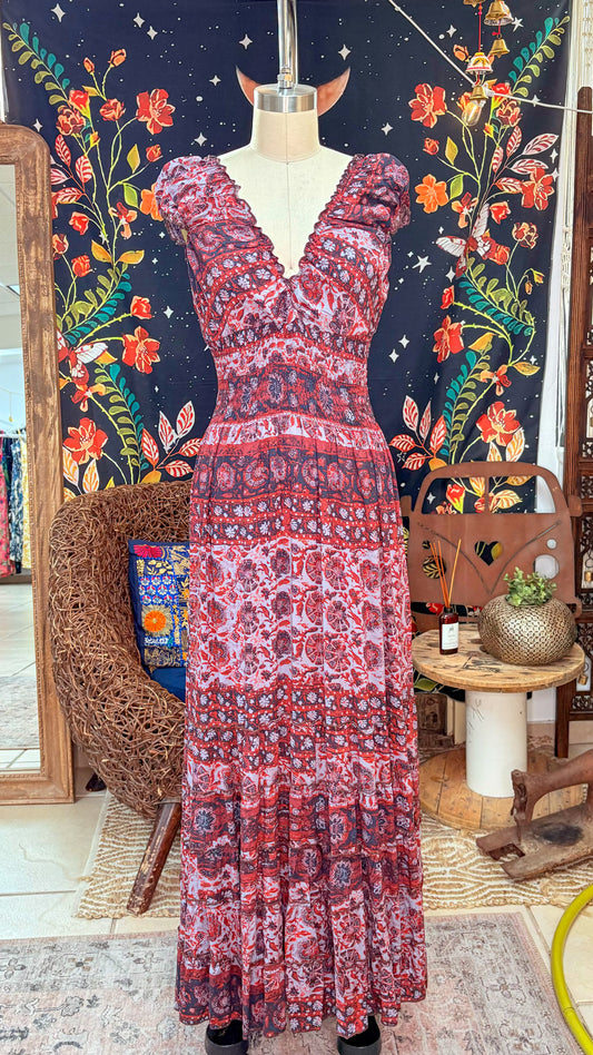 Peasant Maxi Dress