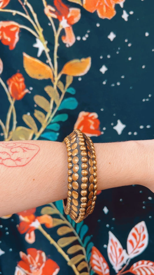 Wood Bangle Bracelet