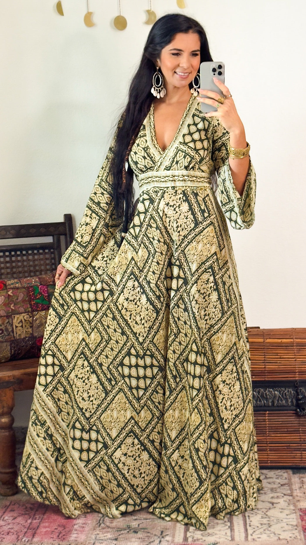 Indigo Dress- Olive
