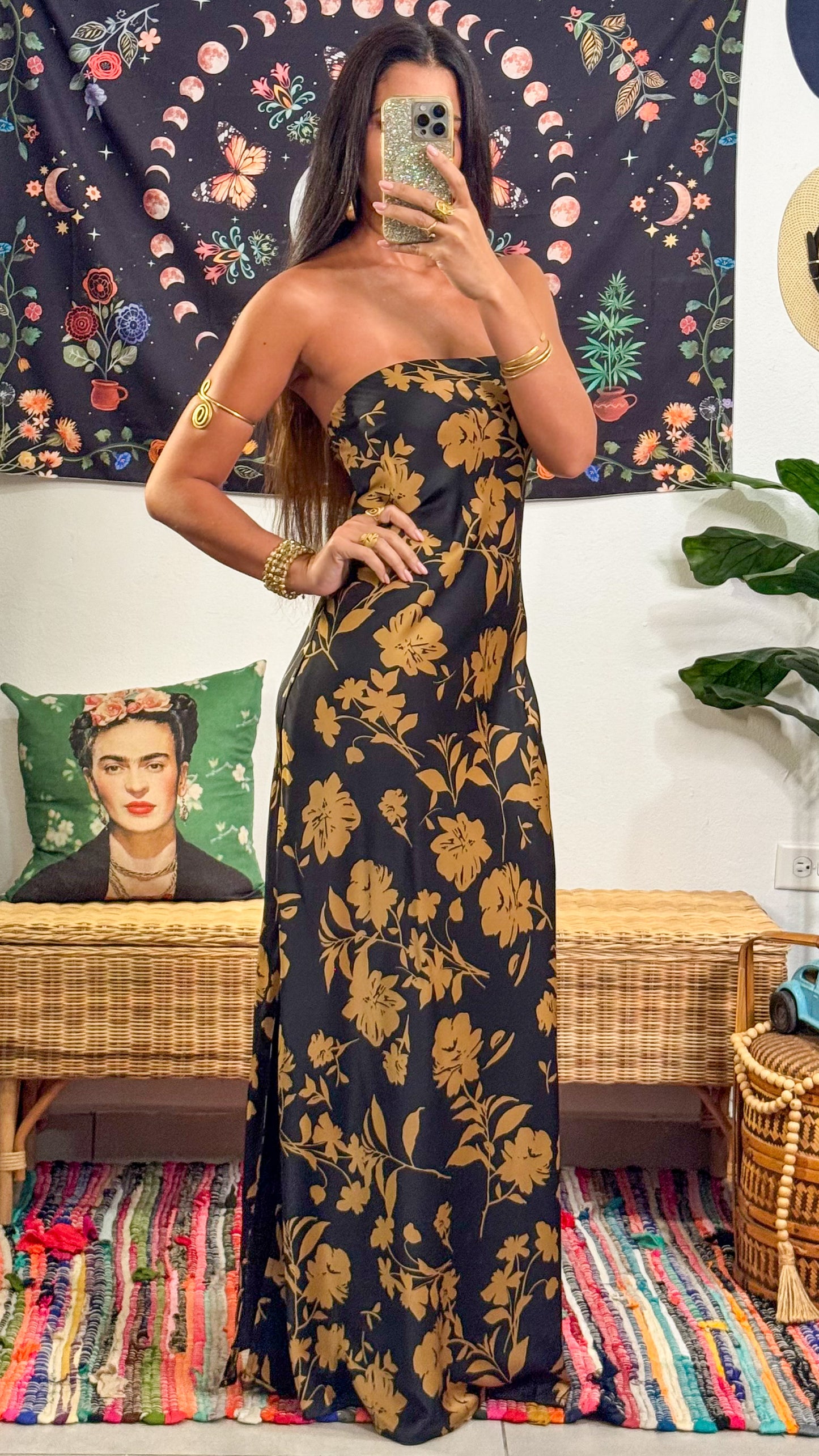 Florencia Maxi Dress-Black