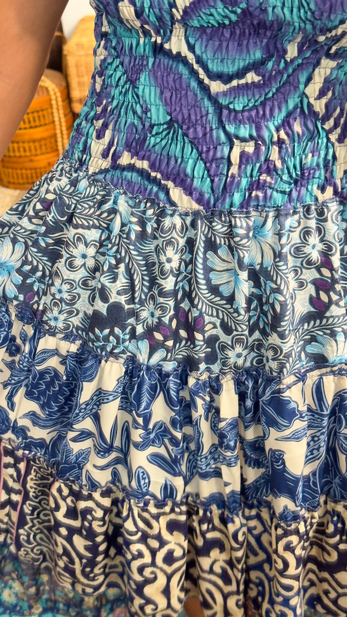 Akila Patchwork Dress