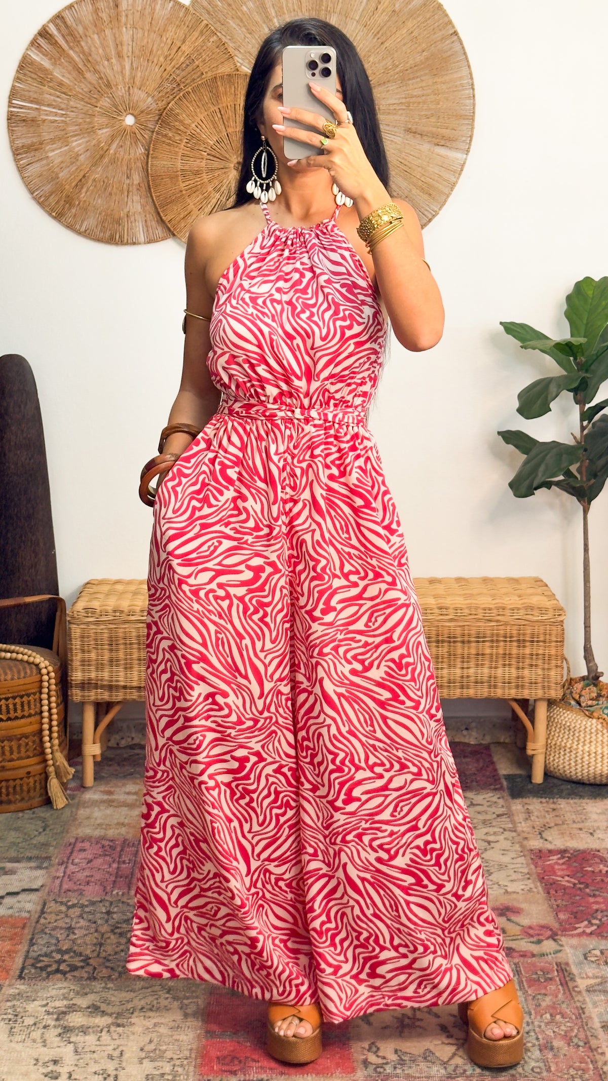 Nirelle Jumpsuit- Pink