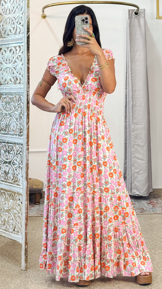 Peasant Maxi Dress