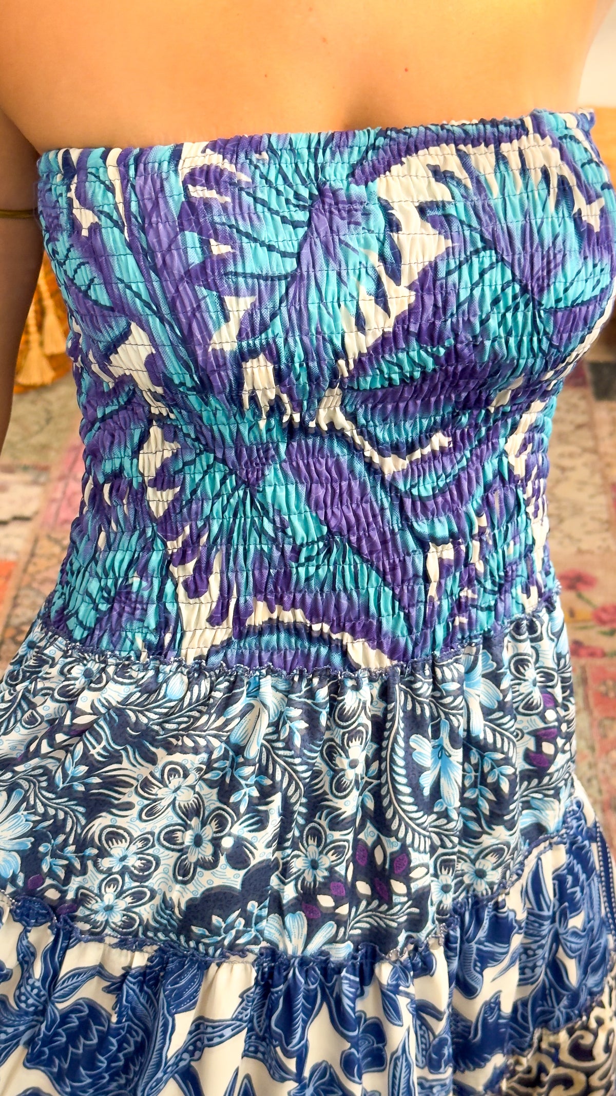 Akila Patchwork Dress