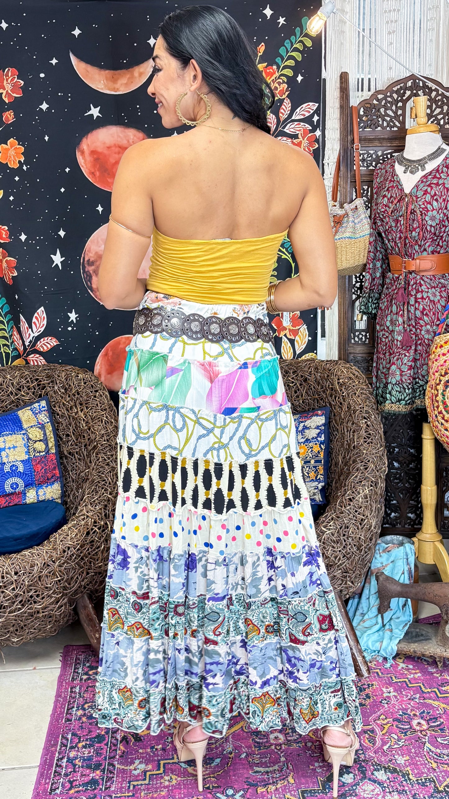 Hippie Patchwork Skirt