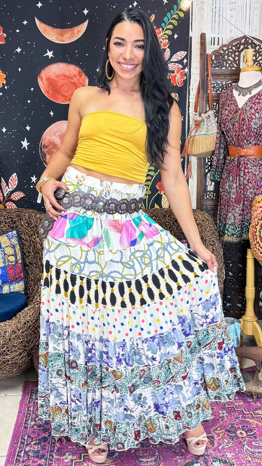 Hippie Patchwork Skirt