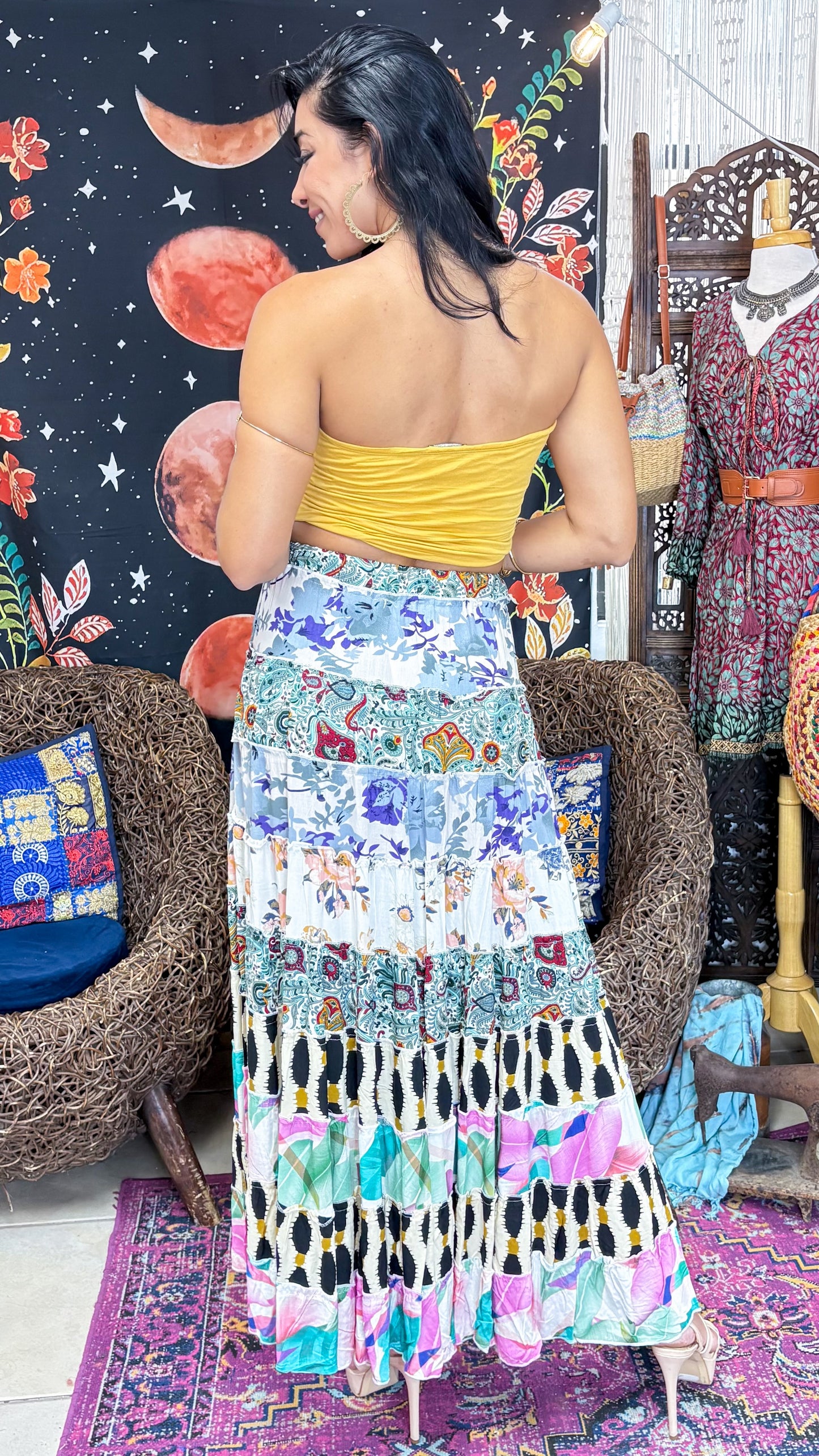 Hippie Patchwork Skirt