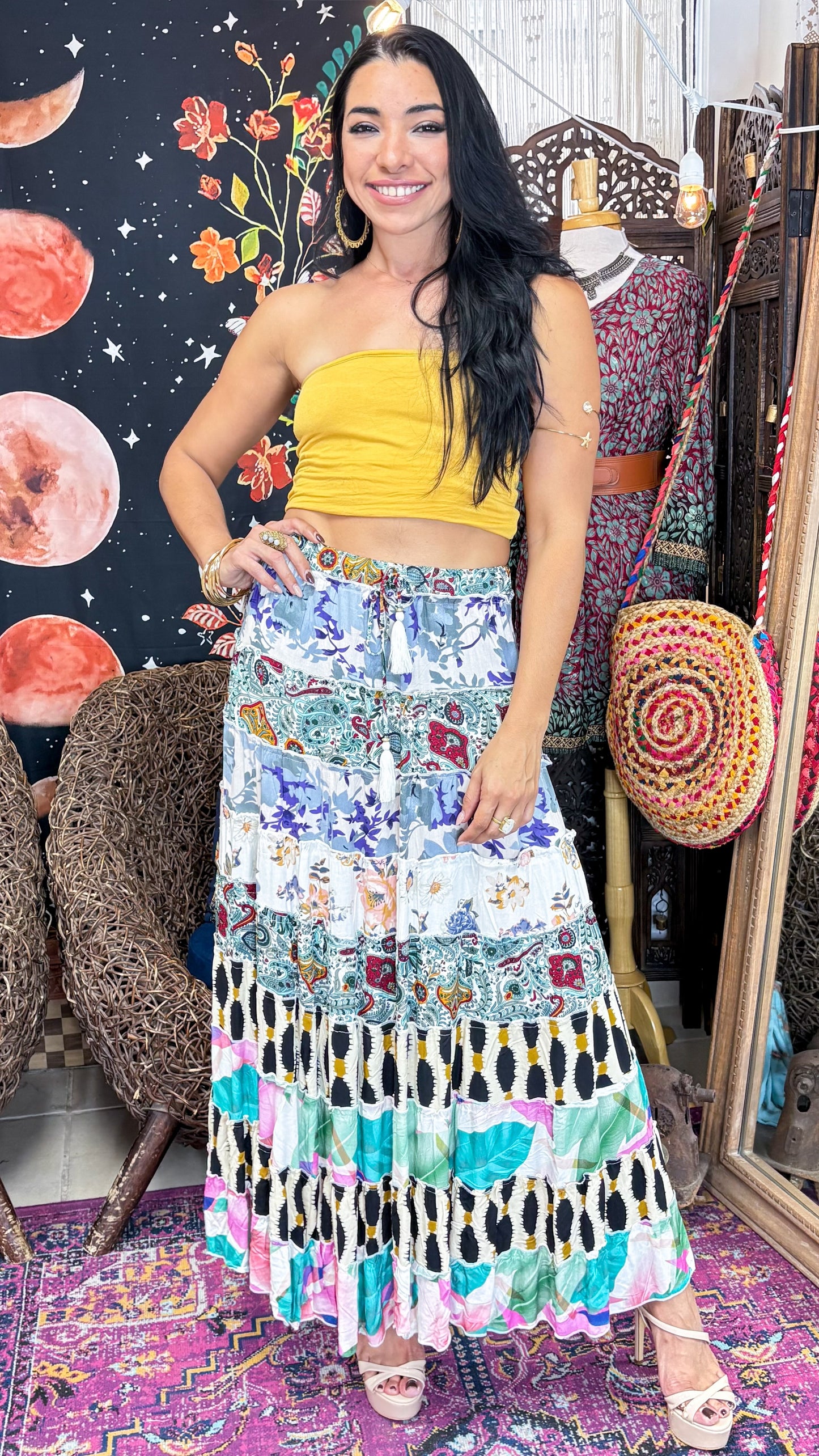 Hippie Patchwork Skirt