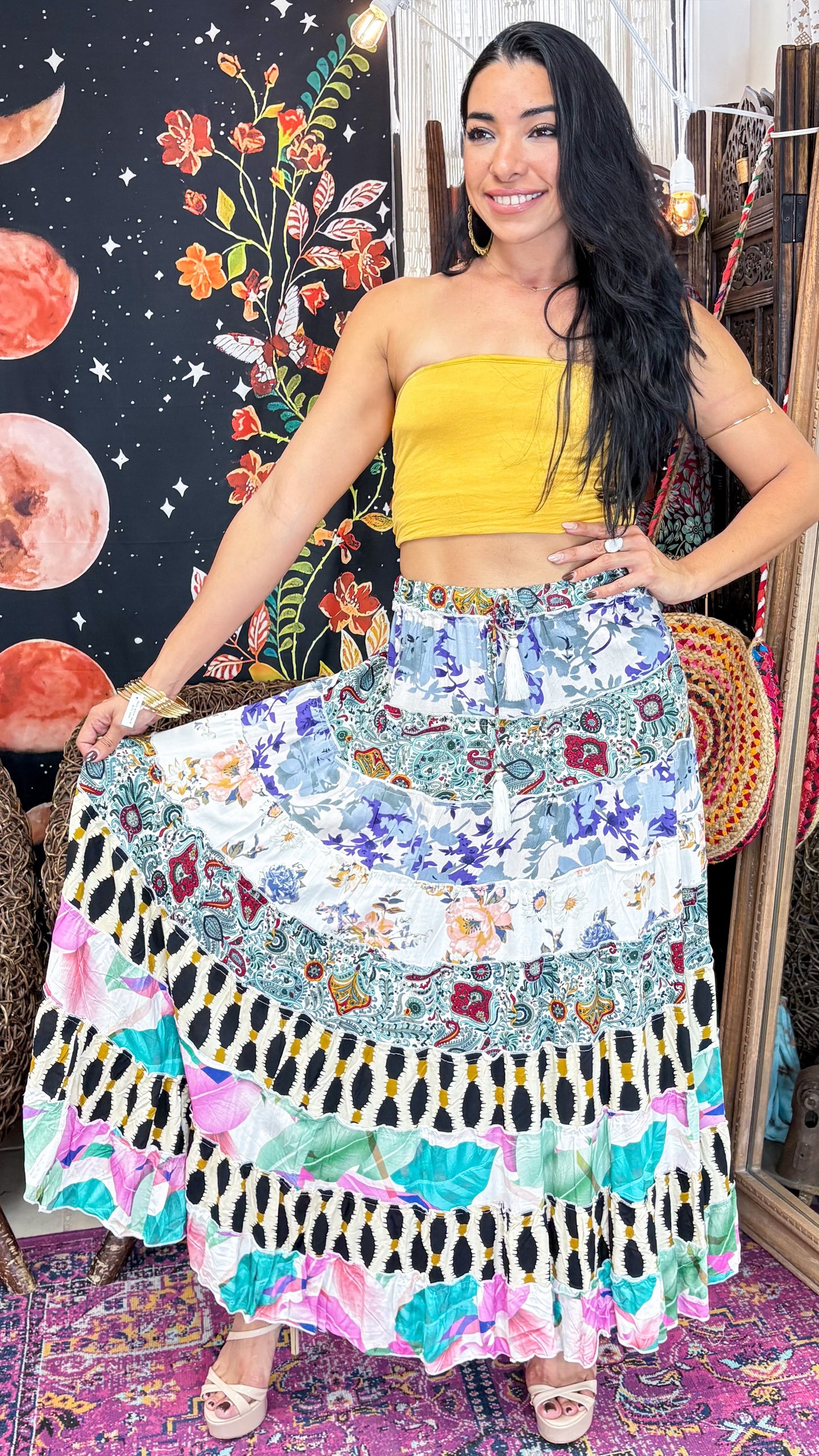 Hippie Patchwork Skirt