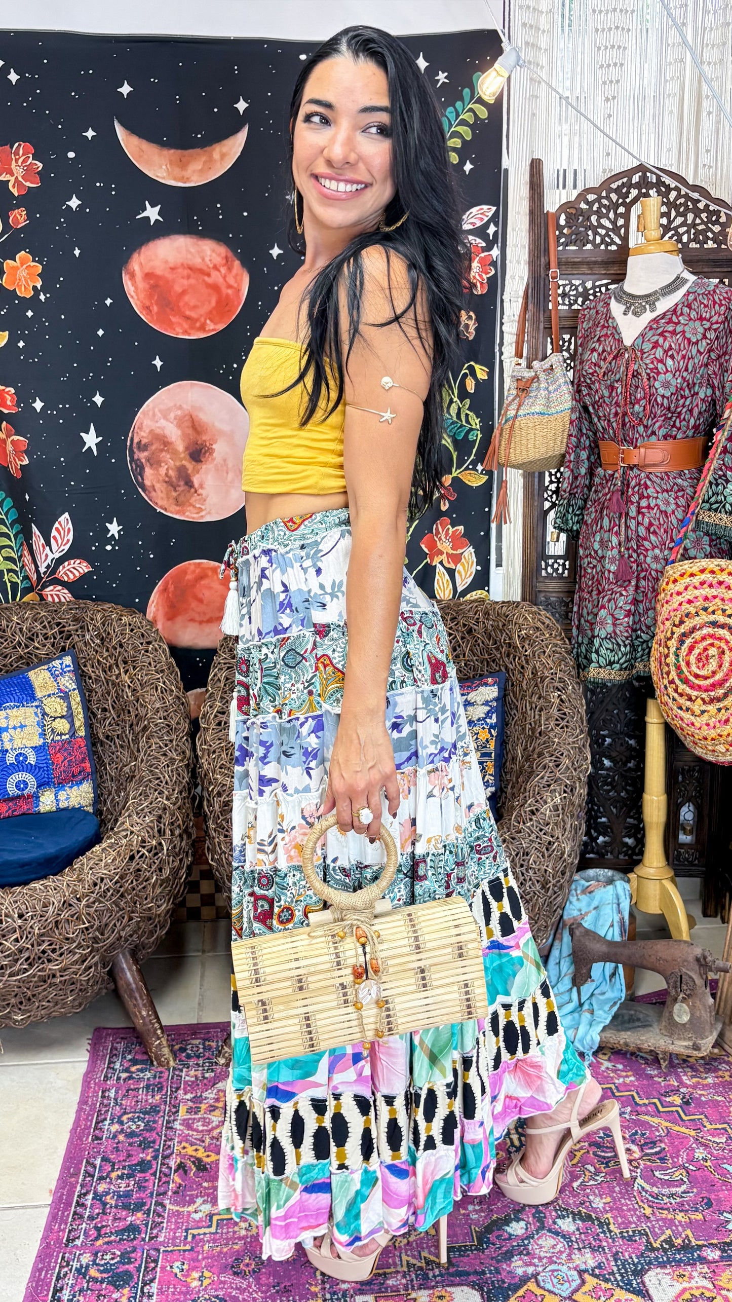 Hippie Patchwork Skirt