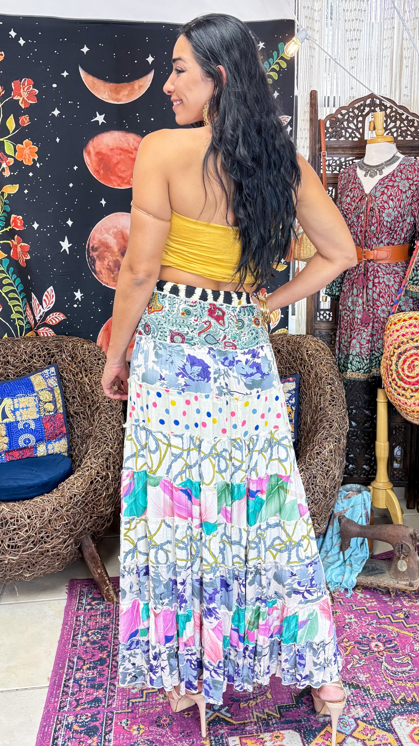 Hippie Patchwork Skirt