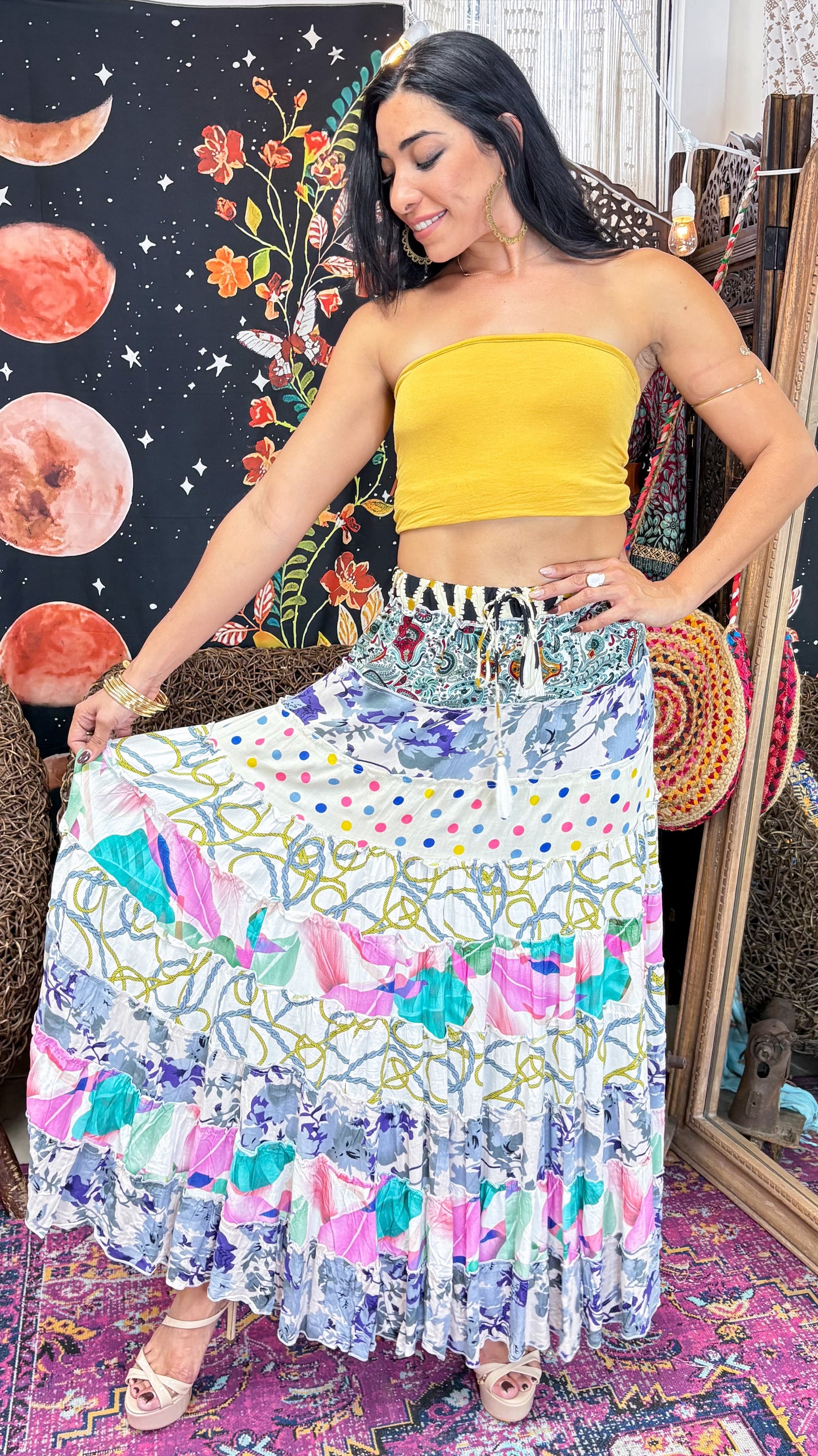 Hippie Patchwork Skirt